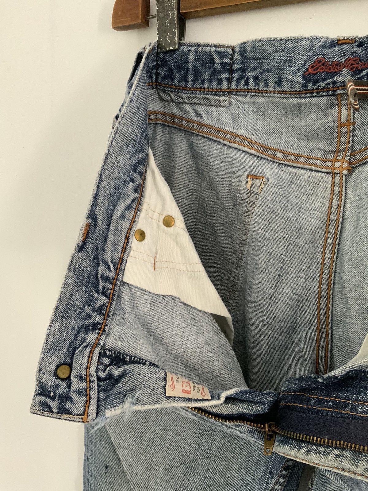 Eddie Bauer Eddie Bauer Distressed Denim Jean Size US 35 - 15 Thumbnail
