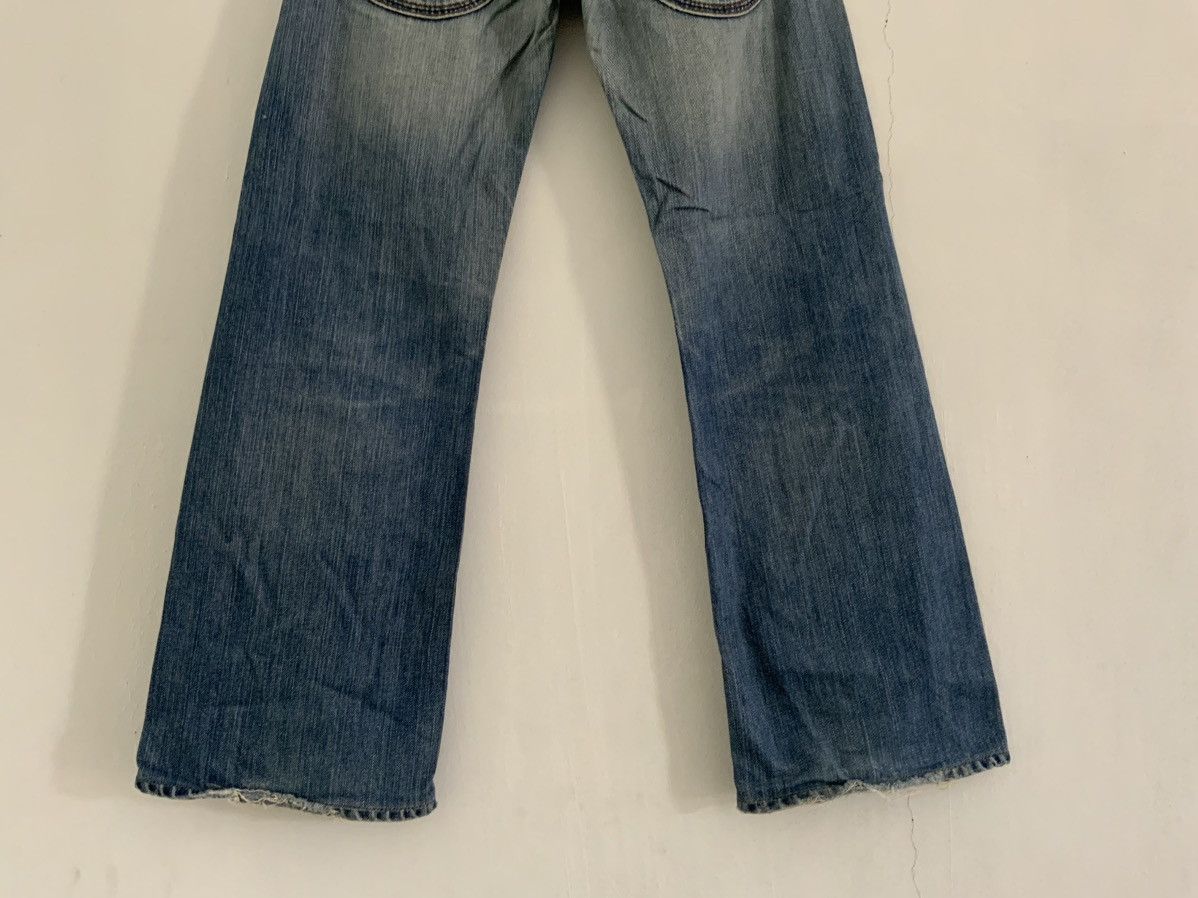 Replay Vintage Replay Non Selvedge Distressed Boot Cut Denim Jean Size US 26 / EU 42 - 11 Thumbnail