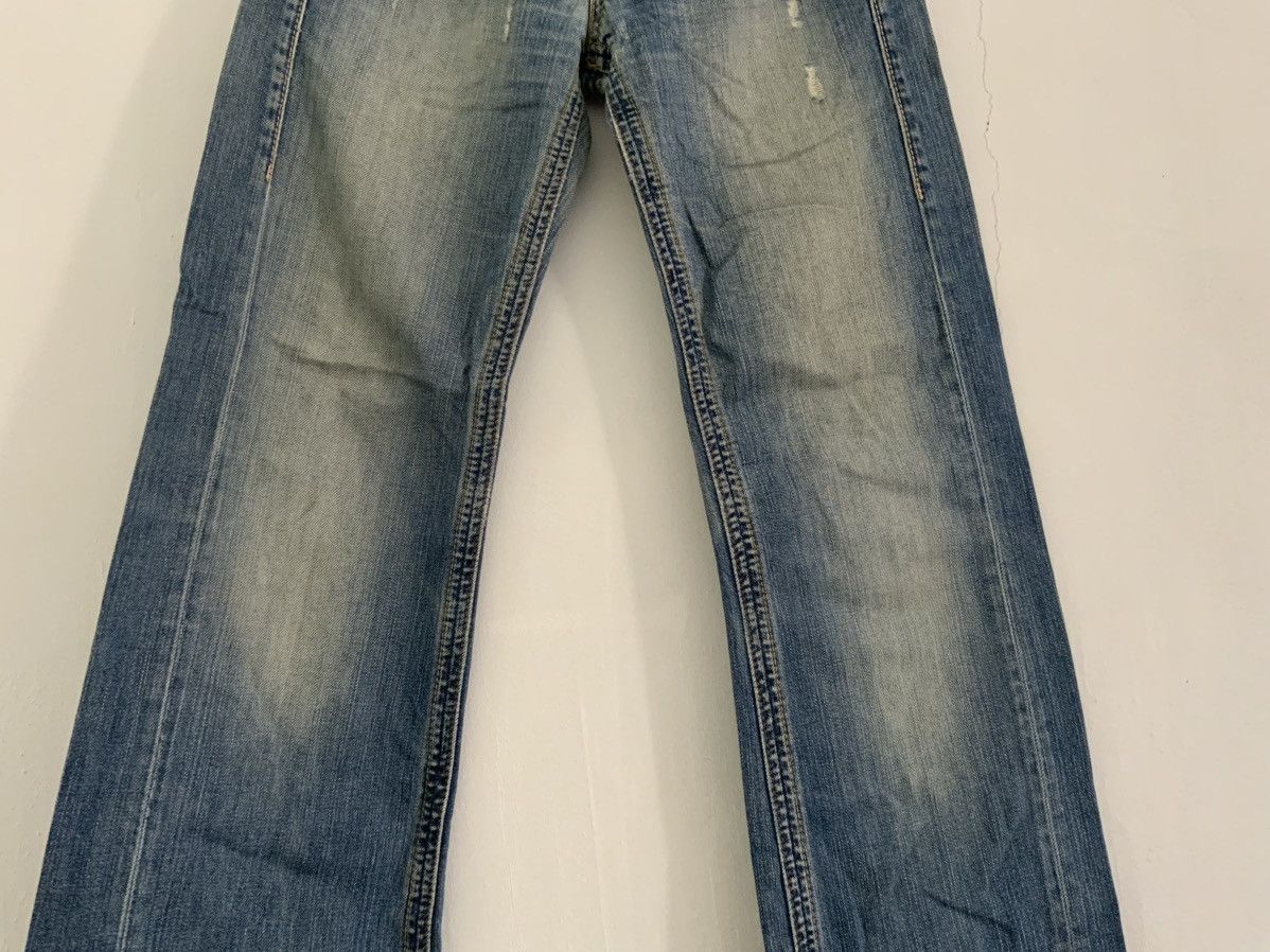 Replay Vintage Replay Non Selvedge Distressed Boot Cut Denim Jean Size US 26 / EU 42 - 5 Thumbnail