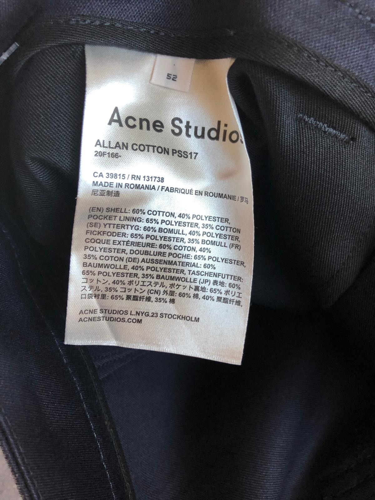 Acne Studios Allan Cotton PSS17 in Navy Size US 36 / EU 52 - 6 Thumbnail