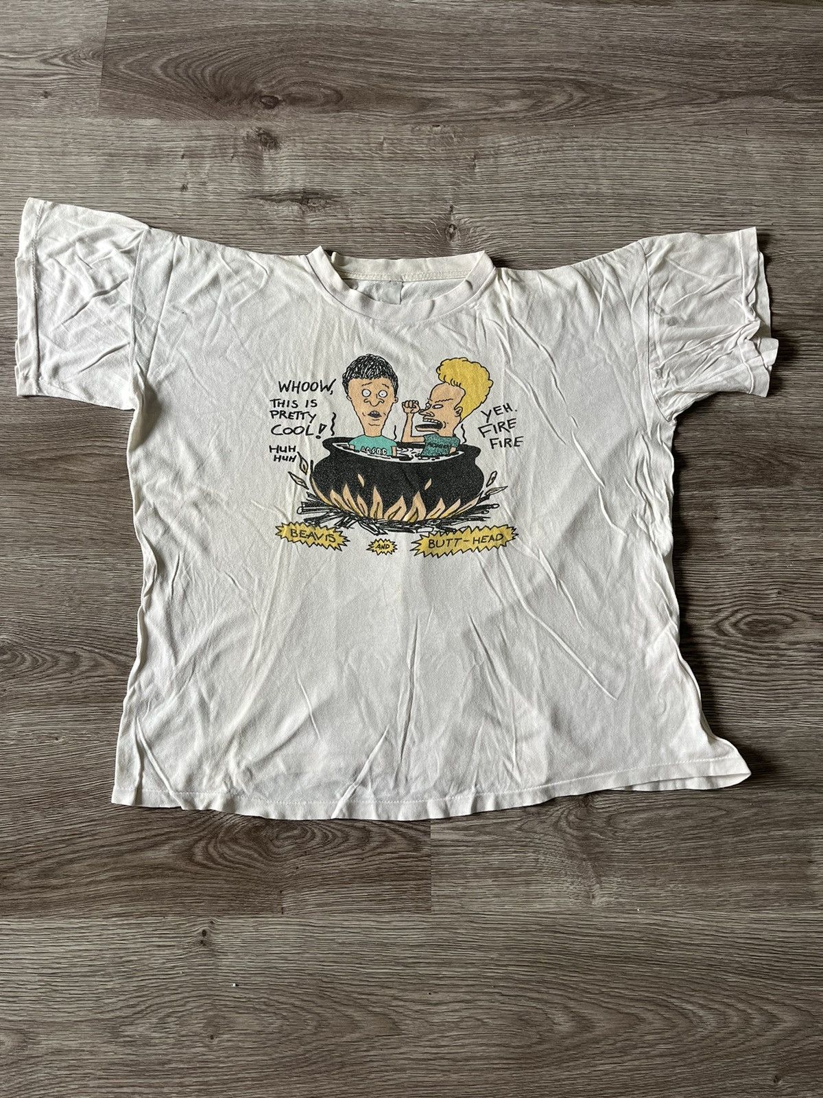 Vintage Rare 90s Vintage Beavis and Butthead tee | Grailed