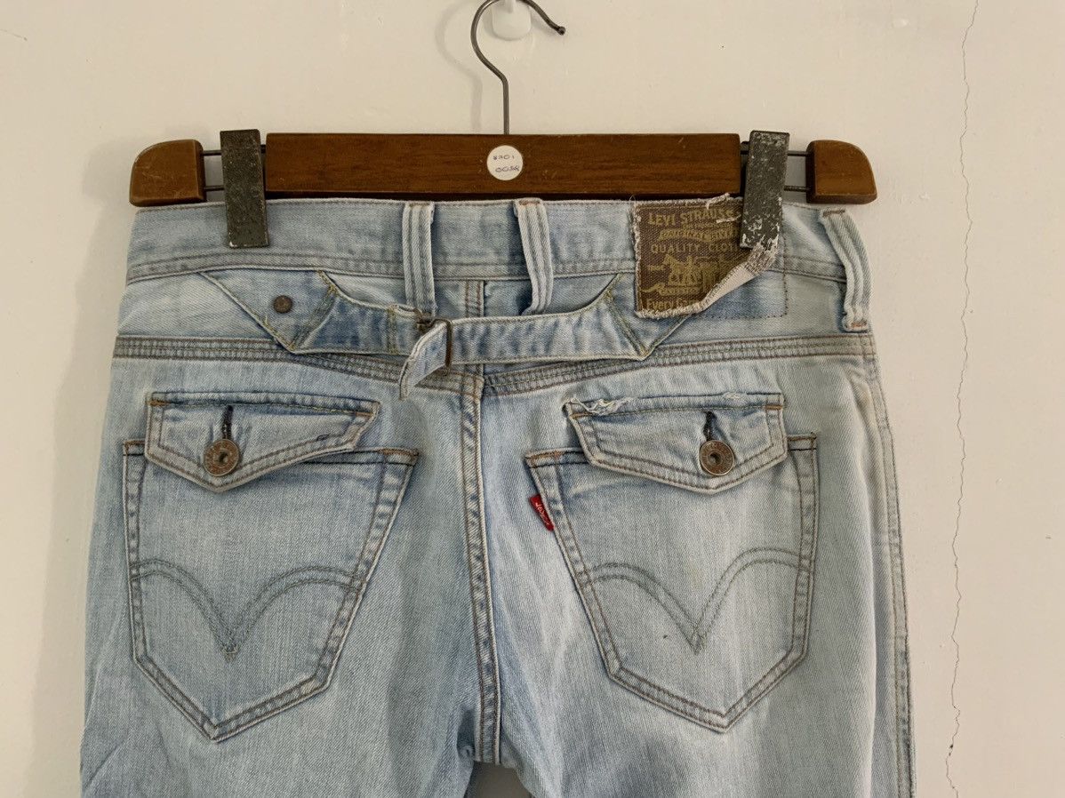 Levi's Vintage Levi’s Strauss Boot Cut Light Wash Distressed Denim Size US 29 - 10 Thumbnail