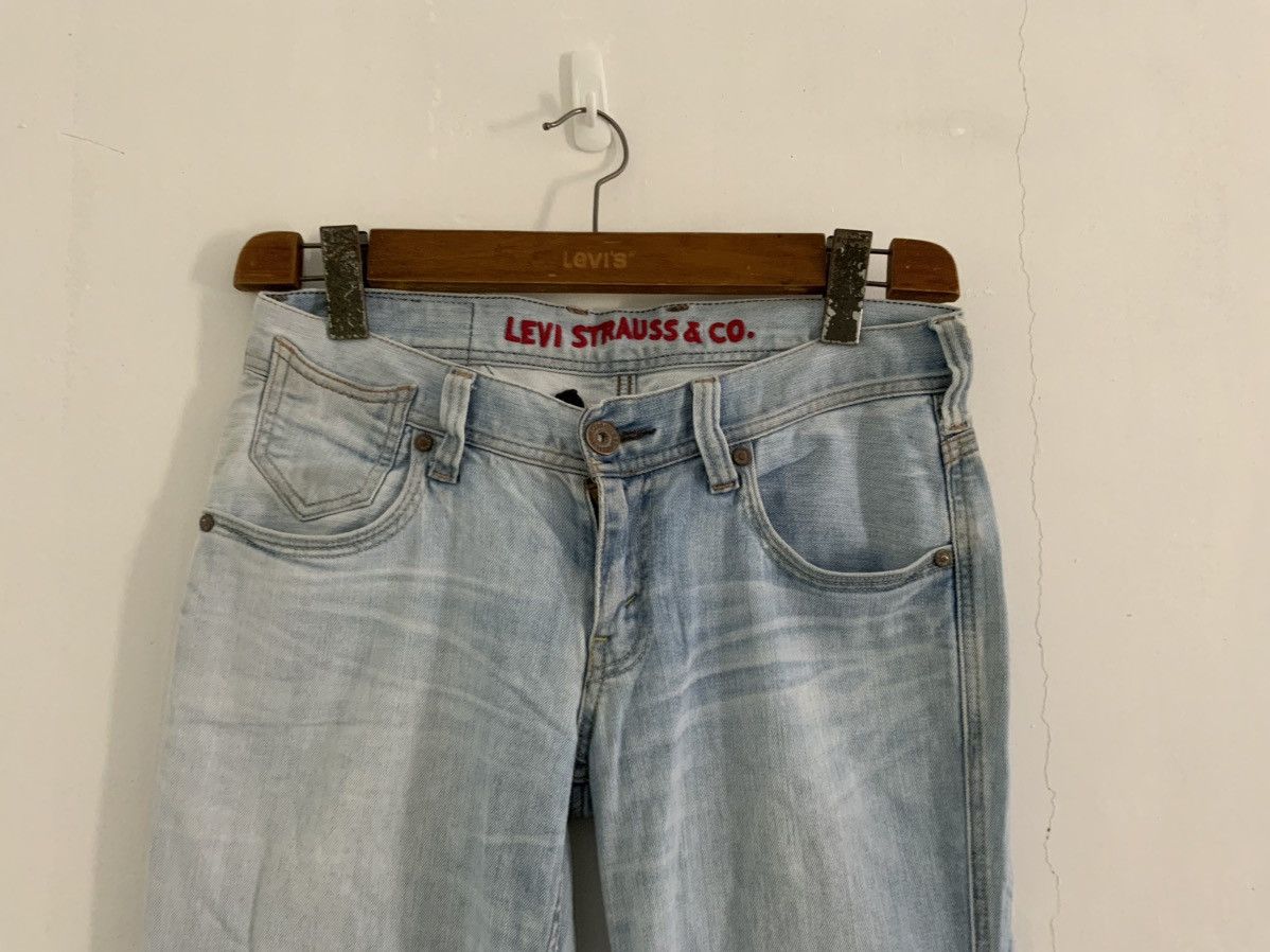 Levi's Vintage Levi’s Strauss Boot Cut Light Wash Distressed Denim Size US 29 - 3 Thumbnail