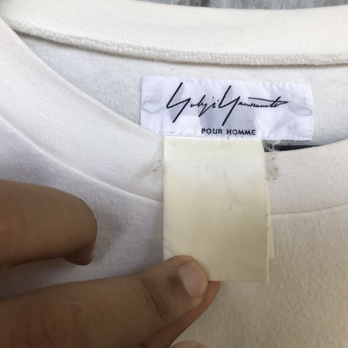 Japanese Brand *🔥 YOHJI YAMAMOTO Skull design made in japan Size US XL / EU 56 / 4 - 11 Thumbnail