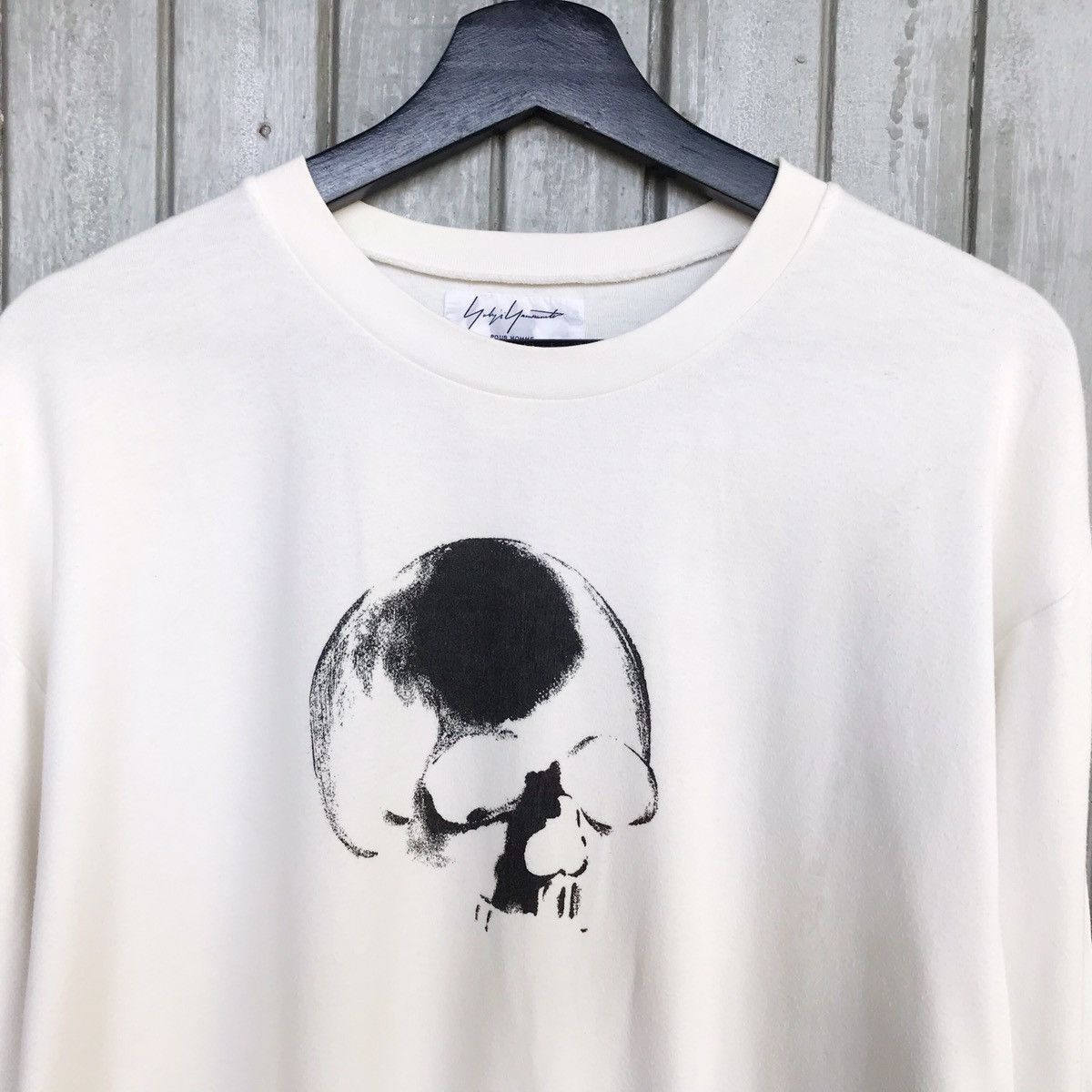 Japanese Brand *🔥 YOHJI YAMAMOTO Skull design made in japan Size US XL / EU 56 / 4 - 3 Thumbnail