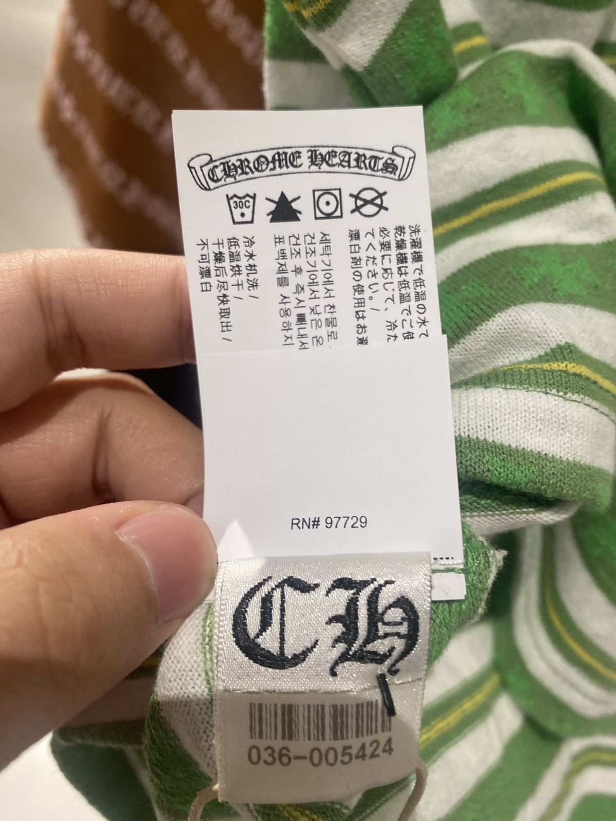 Chrome Hearts Chrome Hearts Dagger Cross Tee Green Size M / US 6-8 / IT 42-44 - 5 Thumbnail