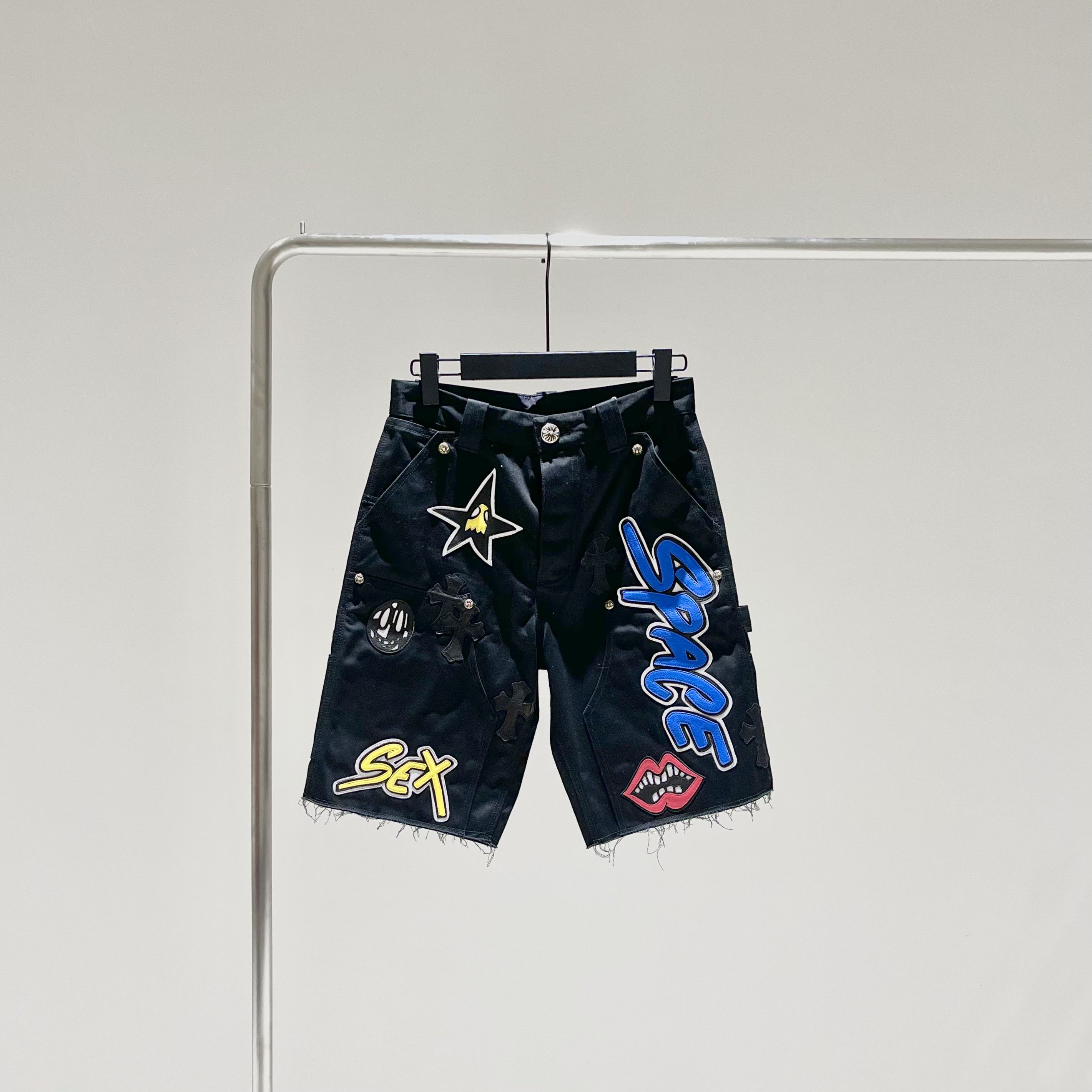 Chrome Hearts Chrome Hearts Matty Boy Sex Space Shorts | Grailed