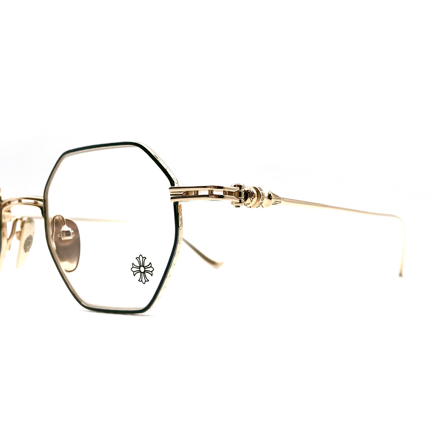 Chrome Hearts Chrome Hearts Evaculation MBK/GP Glasses Frame Size ONE SIZE - 3 Thumbnail