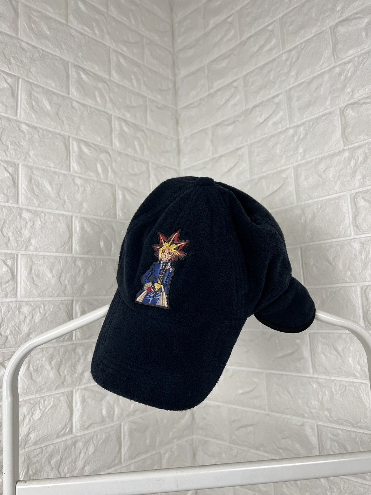 Anime × Japanese Brand Vintage Yu-Gi-Oh! Anime Fleece Hat Y2K Size ONE SIZE - 1 Thumbnail