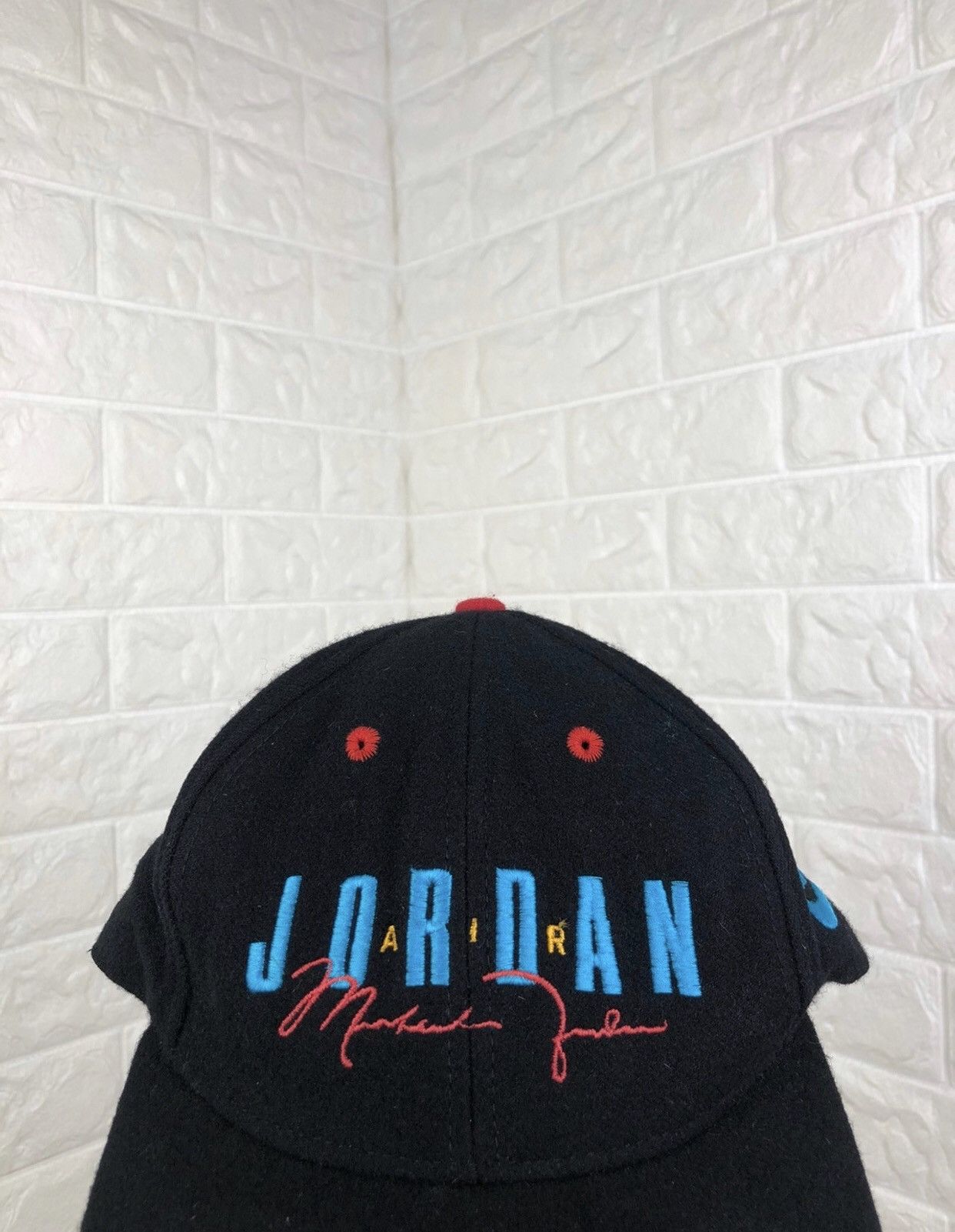 Jordan Brand × Nike Vintage 90s Nike Air Jordan Hat Cap Size ONE SIZE - 4 Thumbnail