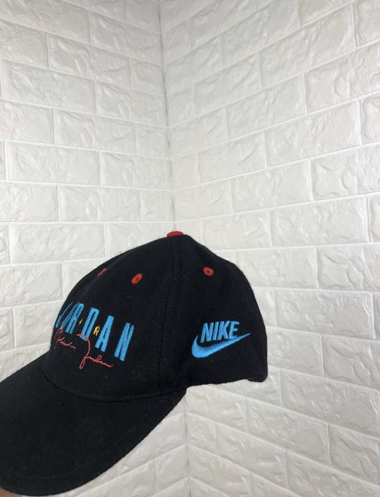 Jordan Brand × Nike Vintage 90s Nike Air Jordan Hat Cap Size ONE SIZE - 3 Thumbnail