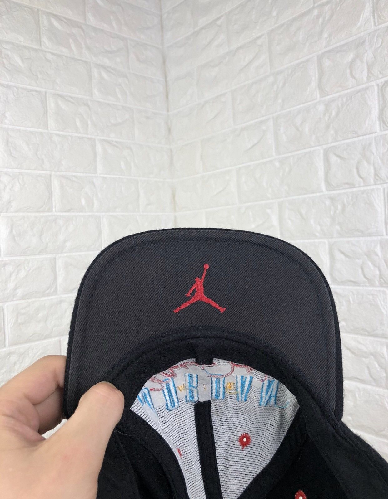 Jordan Brand × Nike Vintage 90s Nike Air Jordan Hat Cap Size ONE SIZE - 8 Thumbnail