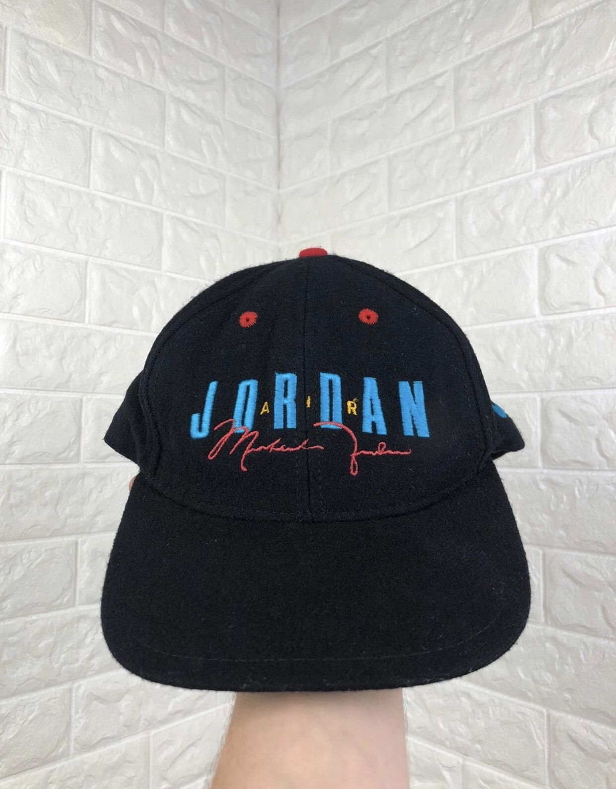 90s Nike AIR Jordan LEGENDARY キャップ Vintage NIKE AIR JORDAN Cap 90s Style Red Big Logo Hat - Etsy