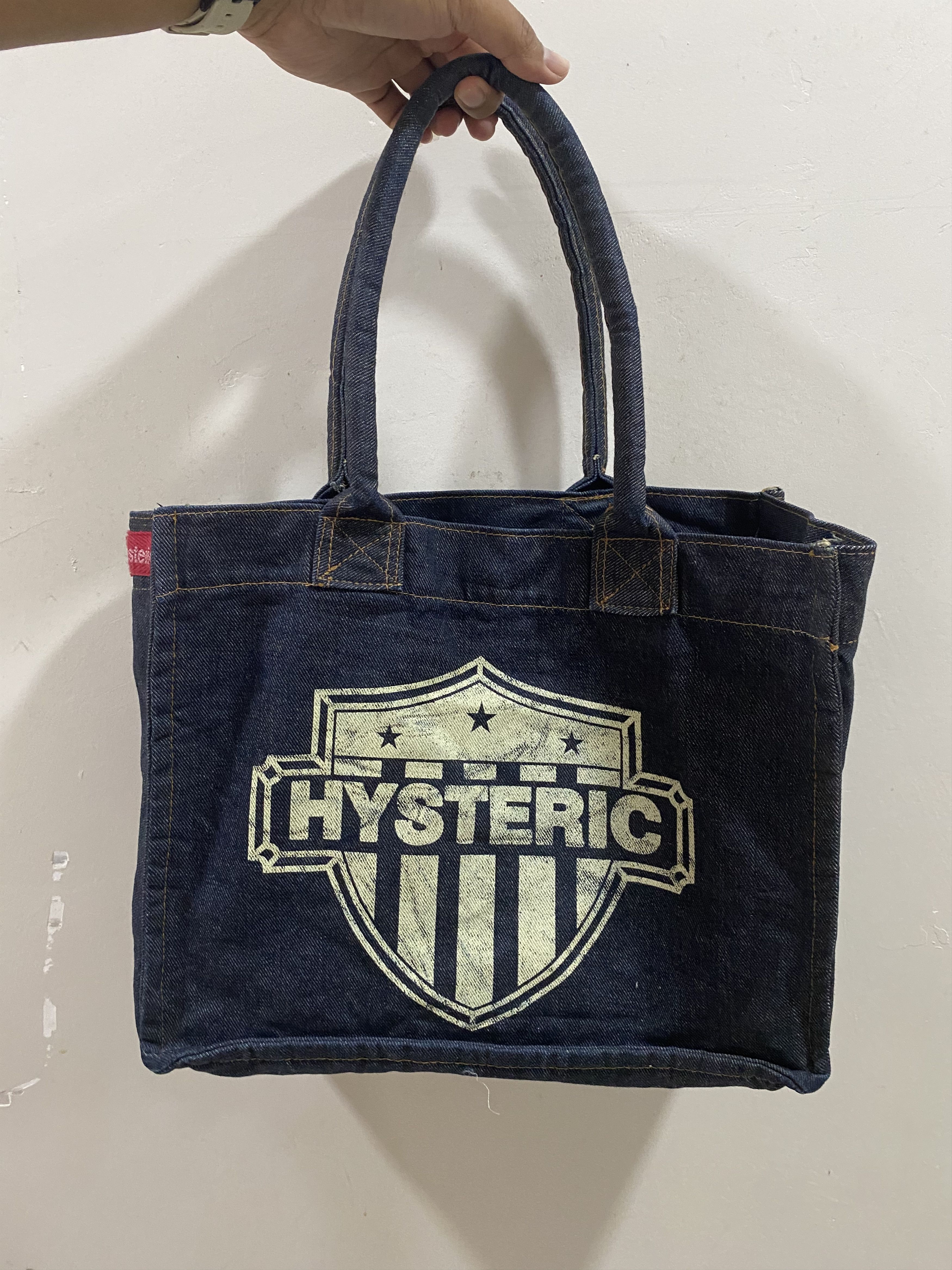 vintage denim bag