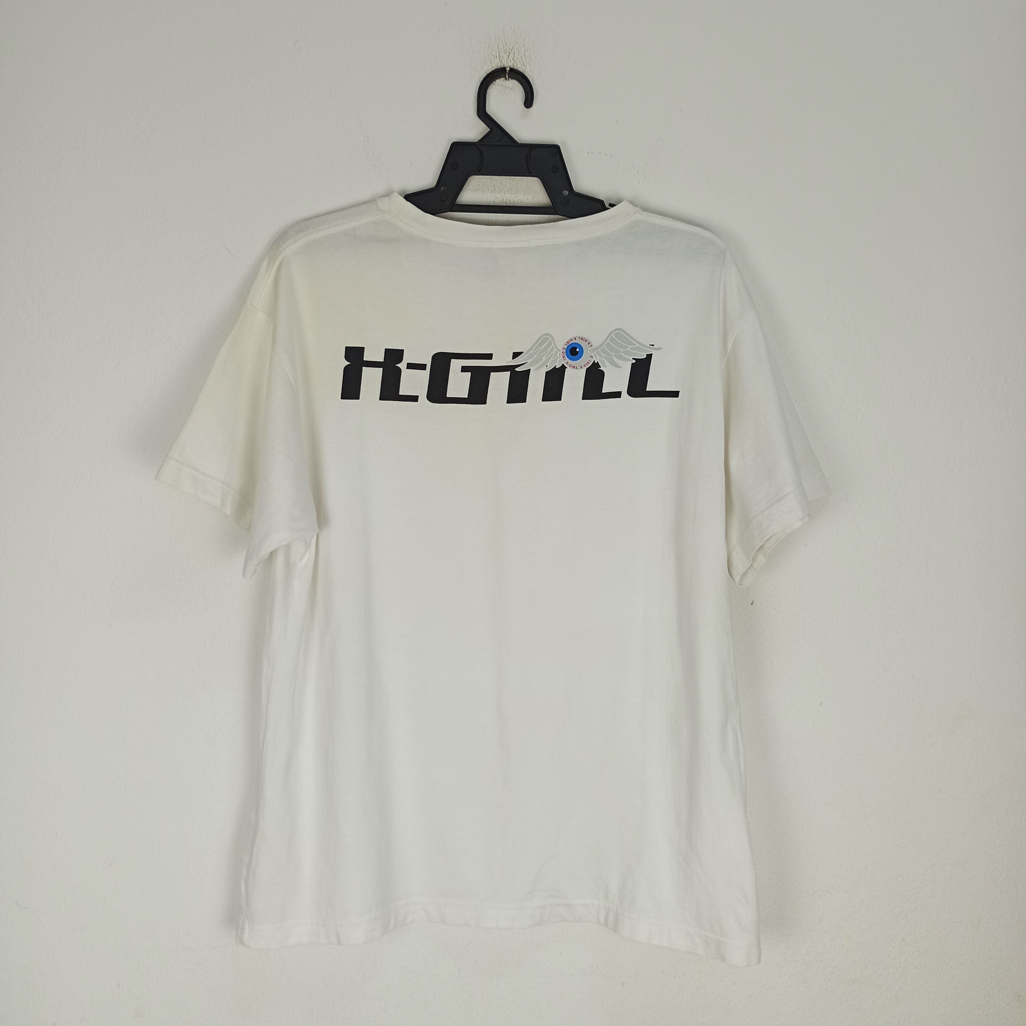 Japanese Brand Vintage🔥 X-Girl Streetwear T-shirt design same Von Ducth Size US L / EU 52-54 / 3 - 1 Thumbnail