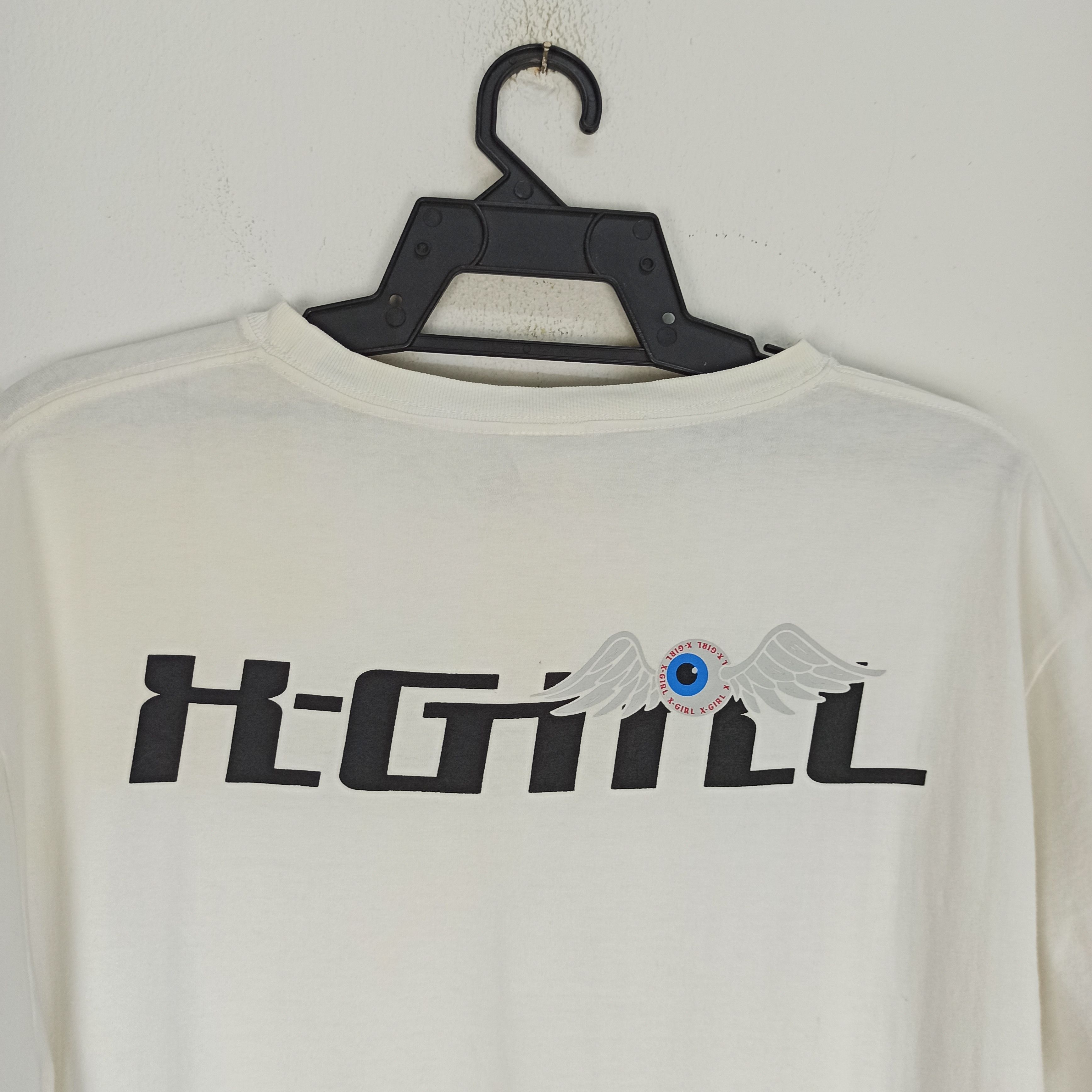Japanese Brand Vintage🔥 X-Girl Streetwear T-shirt design same Von Ducth Size US L / EU 52-54 / 3 - 2 Thumbnail