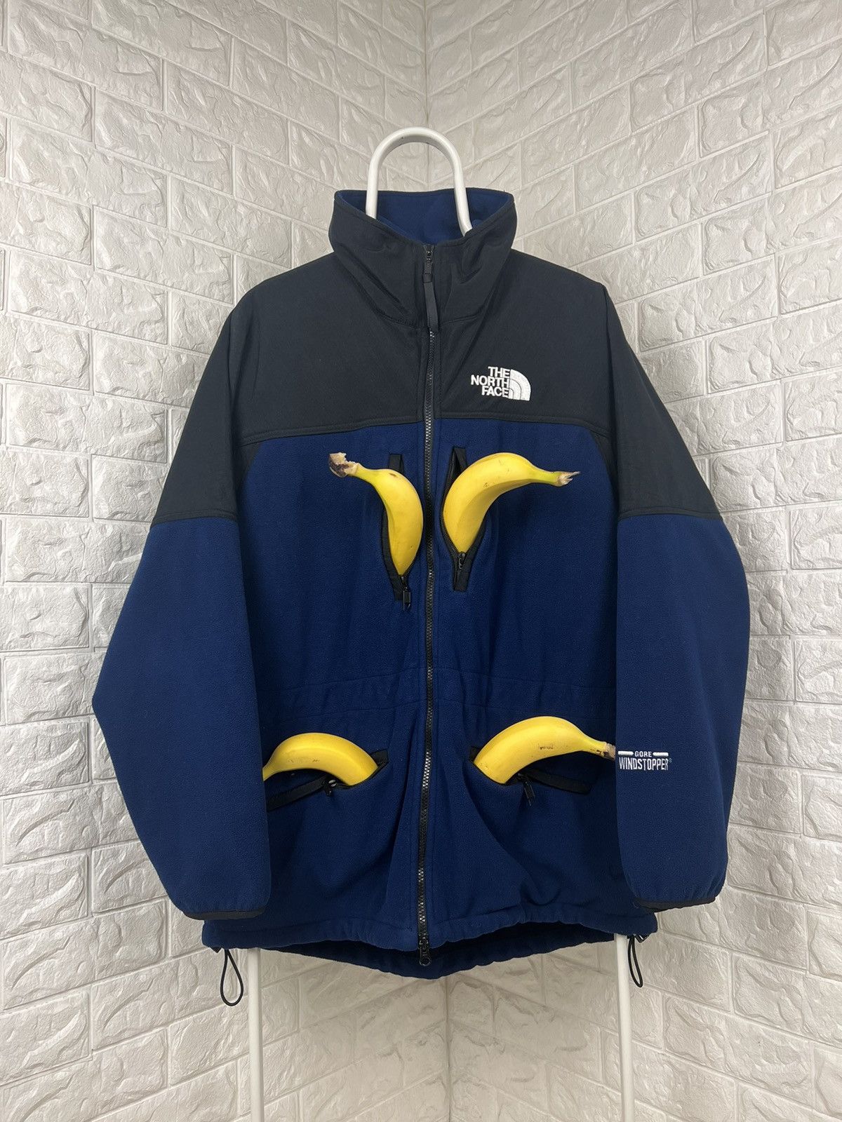 image of Outdoor Life x The North Face Vintage The North Face Fleece Jaket in Blue, Men's (Size Large)