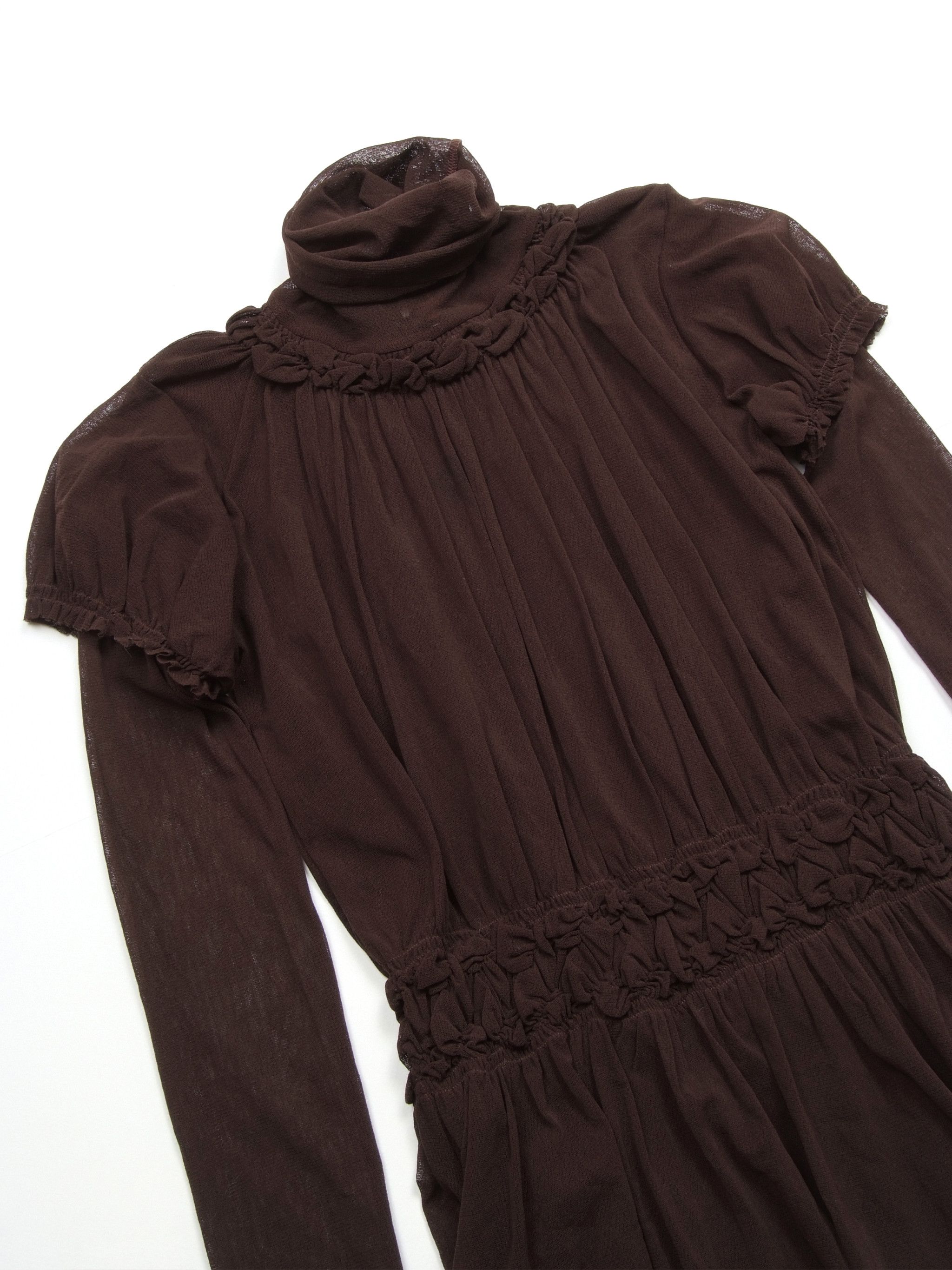 Jean Paul Gaultier × Vintage RaRe Vintage Jean Paul Gautlier Mesh Sheer Long Sleeve Size M / US 6-8 / IT 42-44 - 4 Thumbnail