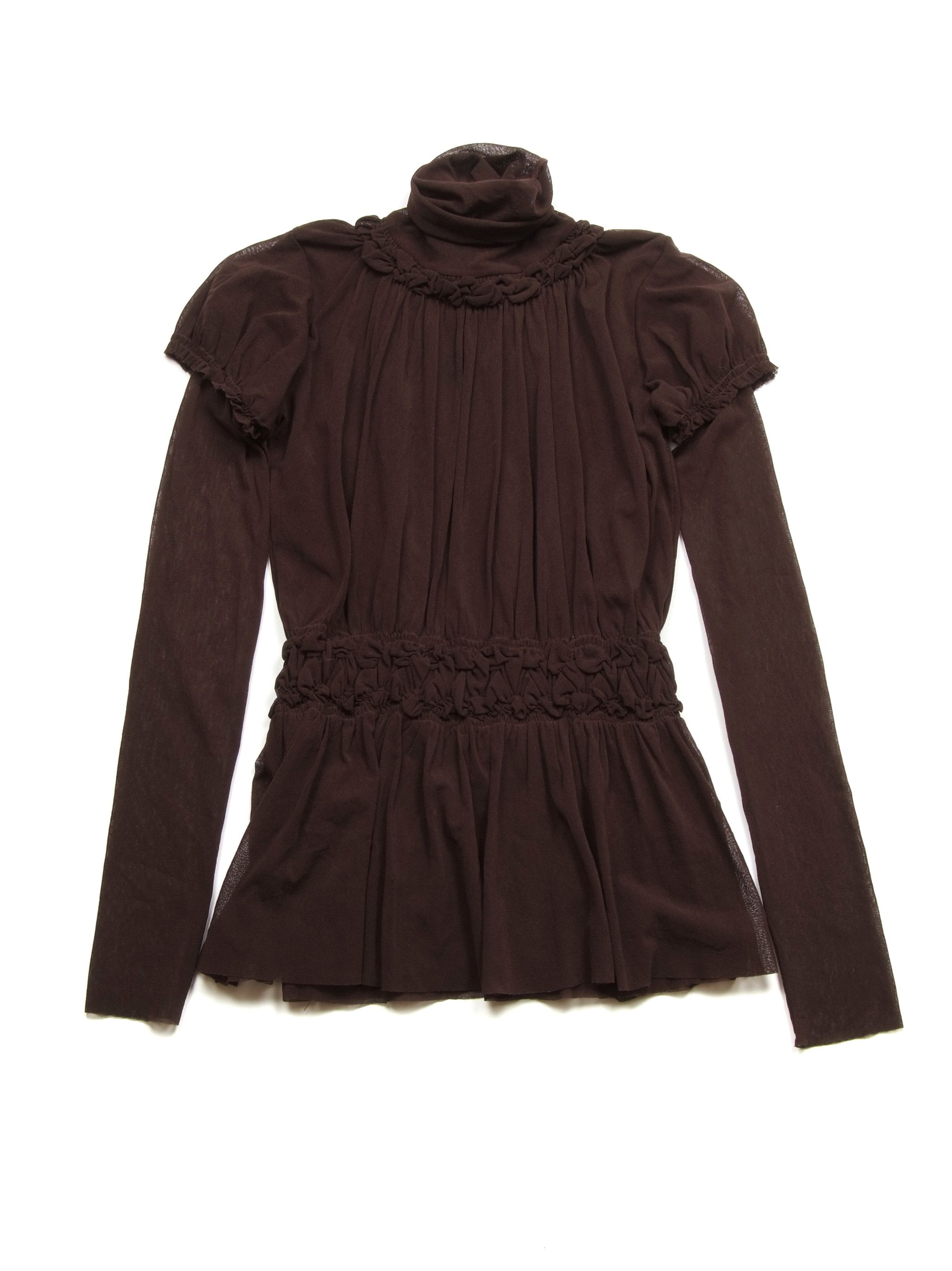 Jean Paul Gaultier × Vintage RaRe Vintage Jean Paul Gautlier Mesh Sheer Long Sleeve Size M / US 6-8 / IT 42-44 - 3 Thumbnail