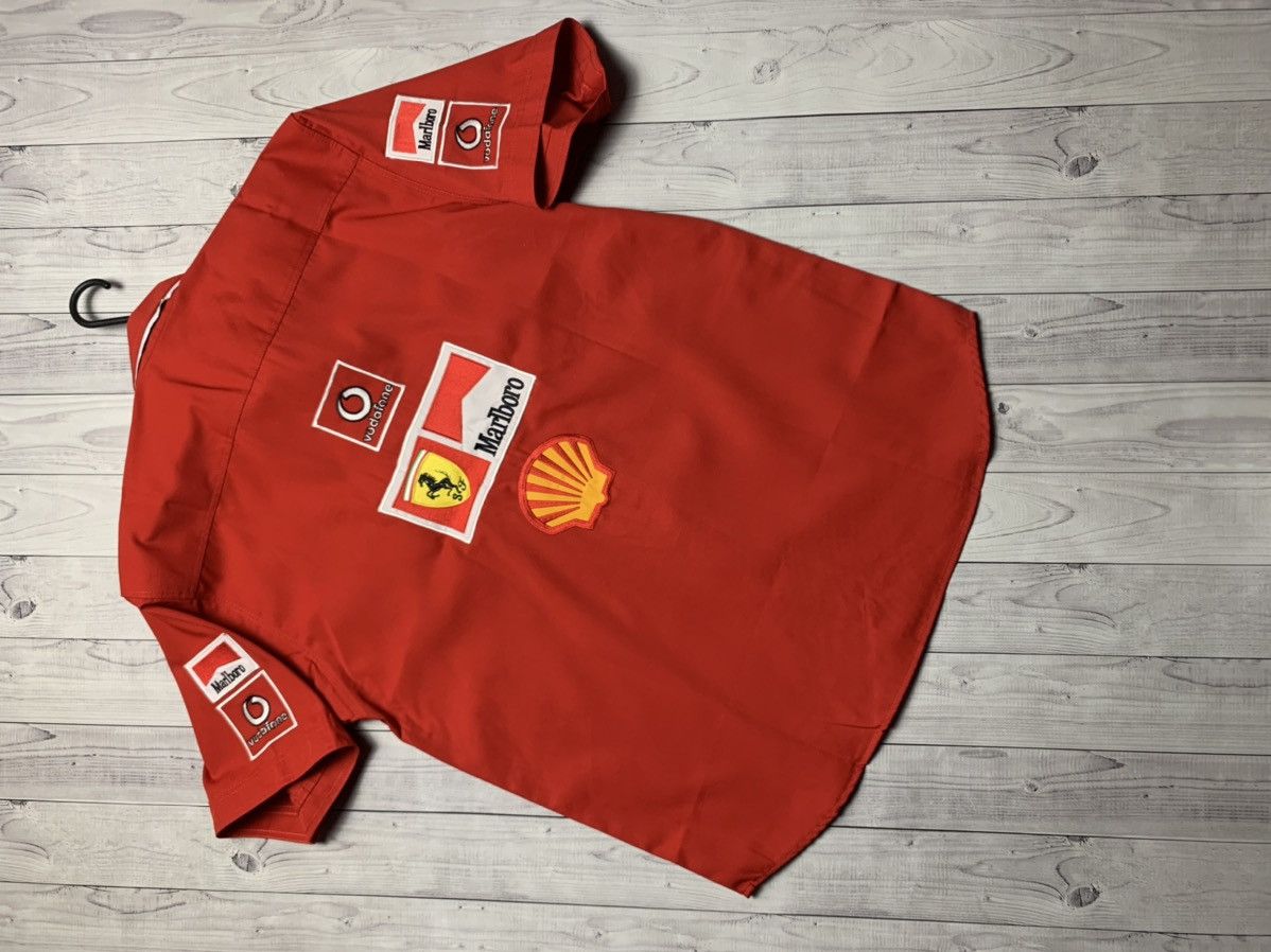 Ferrari × Marlboro × Vintage Vintage Ferrari Shirt Marlboro Vodafone Racing Red size XL Size US XL / EU 56 / 4 - 8 Thumbnail