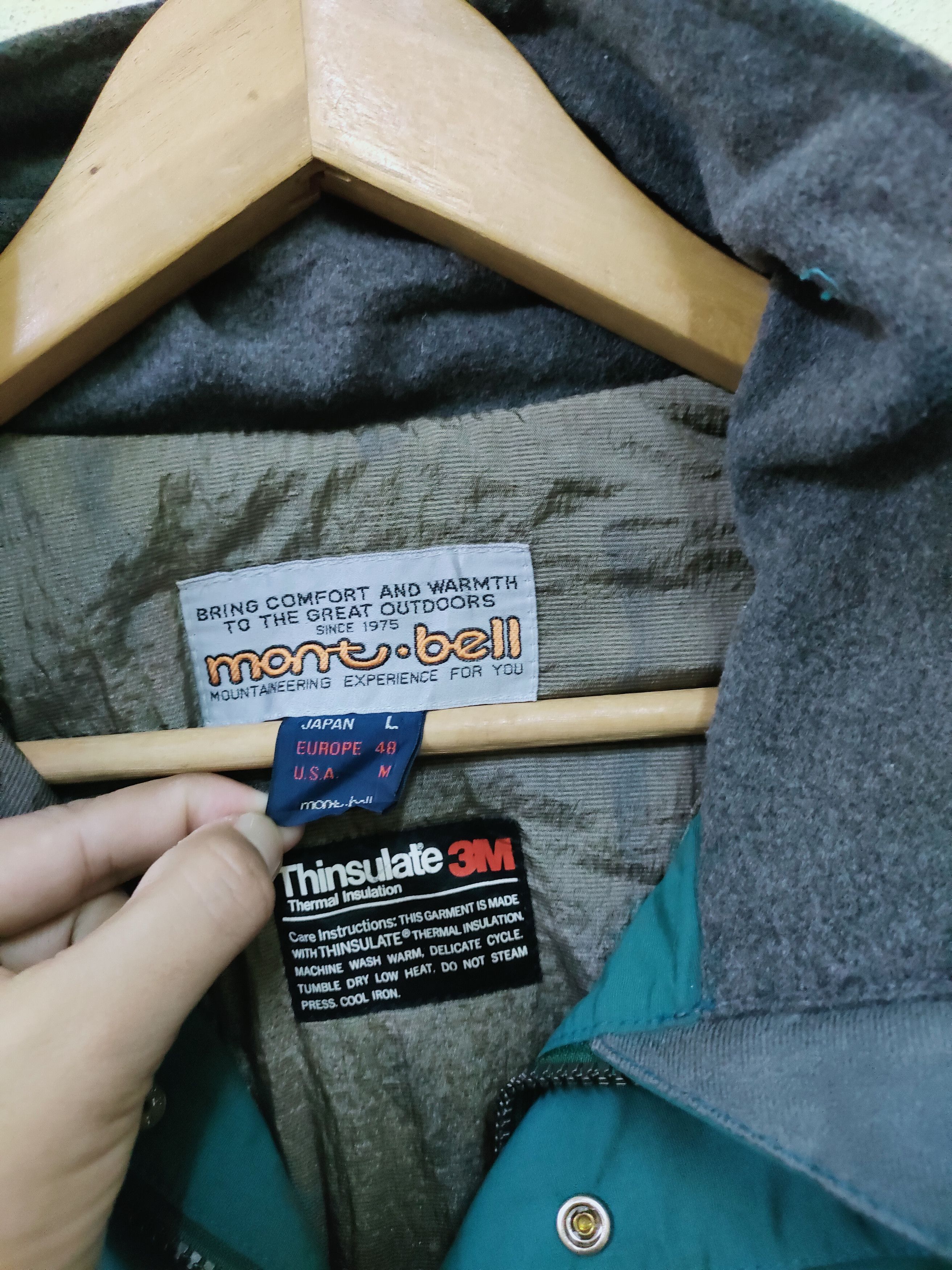 Montbell × Vintage Montbell Thinsulate Hiking Jacket Size US M / EU 48-50 / 2 - 7 Thumbnail