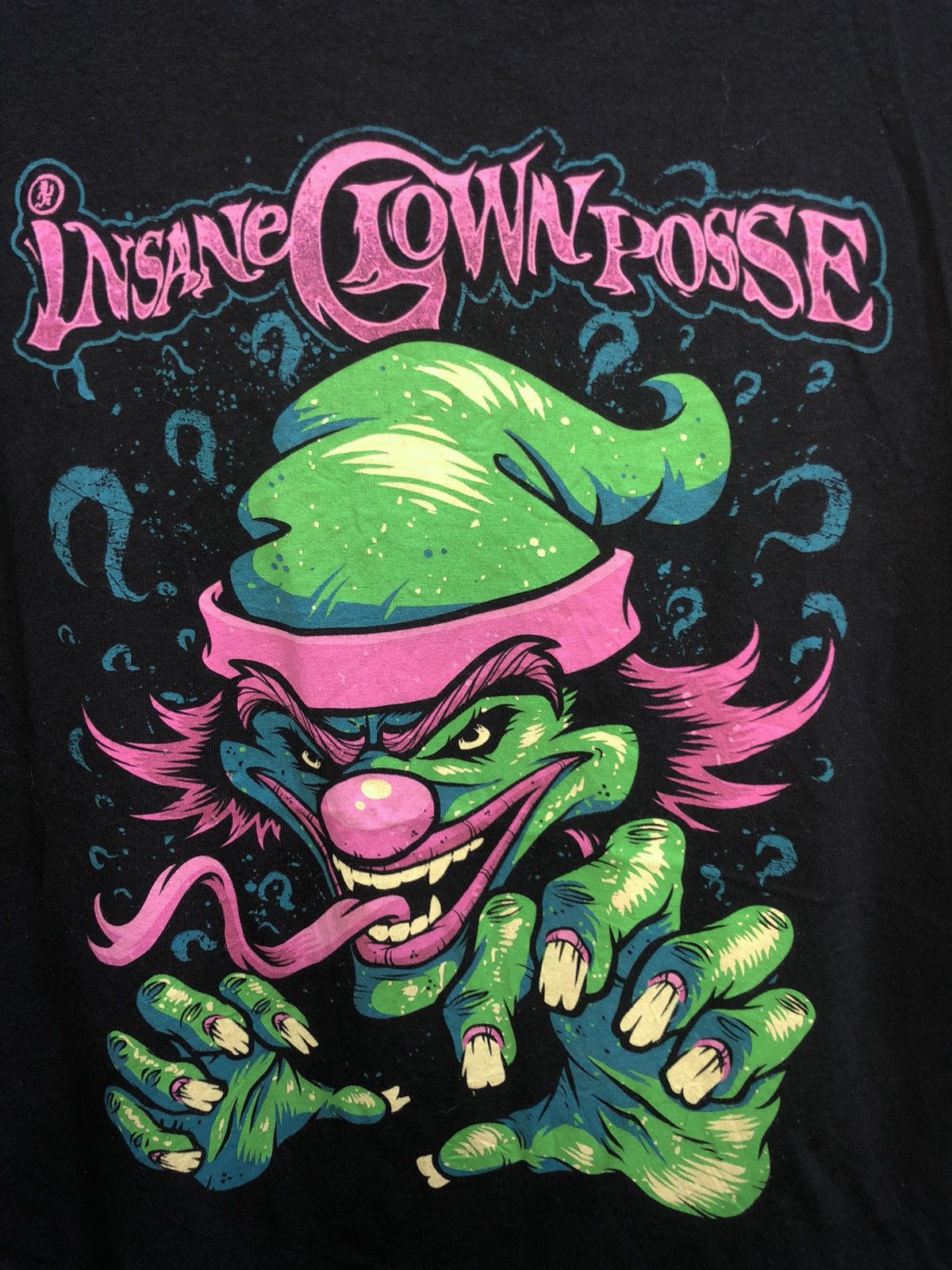 Band Tees Overprinted INSANE CLOWN POSSE Rap band like new Size US L / EU 52-54 / 3 - 3 Thumbnail