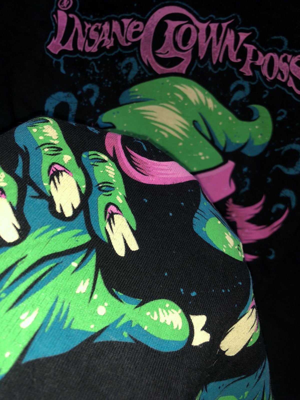 Band Tees Overprinted INSANE CLOWN POSSE Rap band like new Size US L / EU 52-54 / 3 - 4 Thumbnail