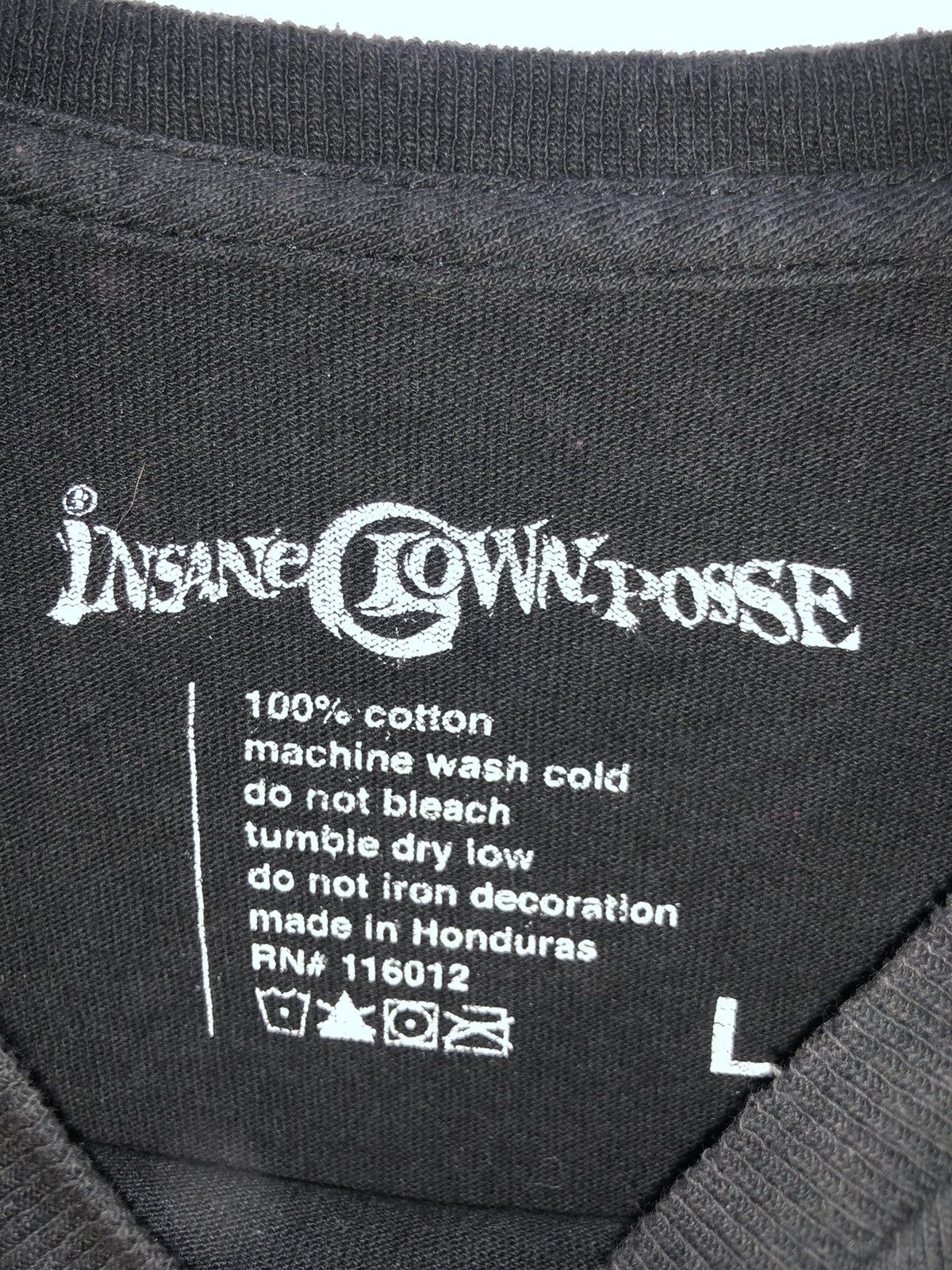 Band Tees Overprinted INSANE CLOWN POSSE Rap band like new Size US L / EU 52-54 / 3 - 5 Thumbnail