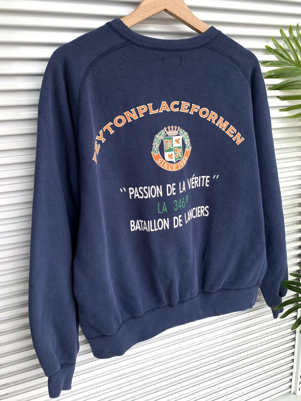 Vintage Vintage Peyton Place for Men Zipper Sweatshirt Size US M / EU 48-50 / 2 - 3 Thumbnail