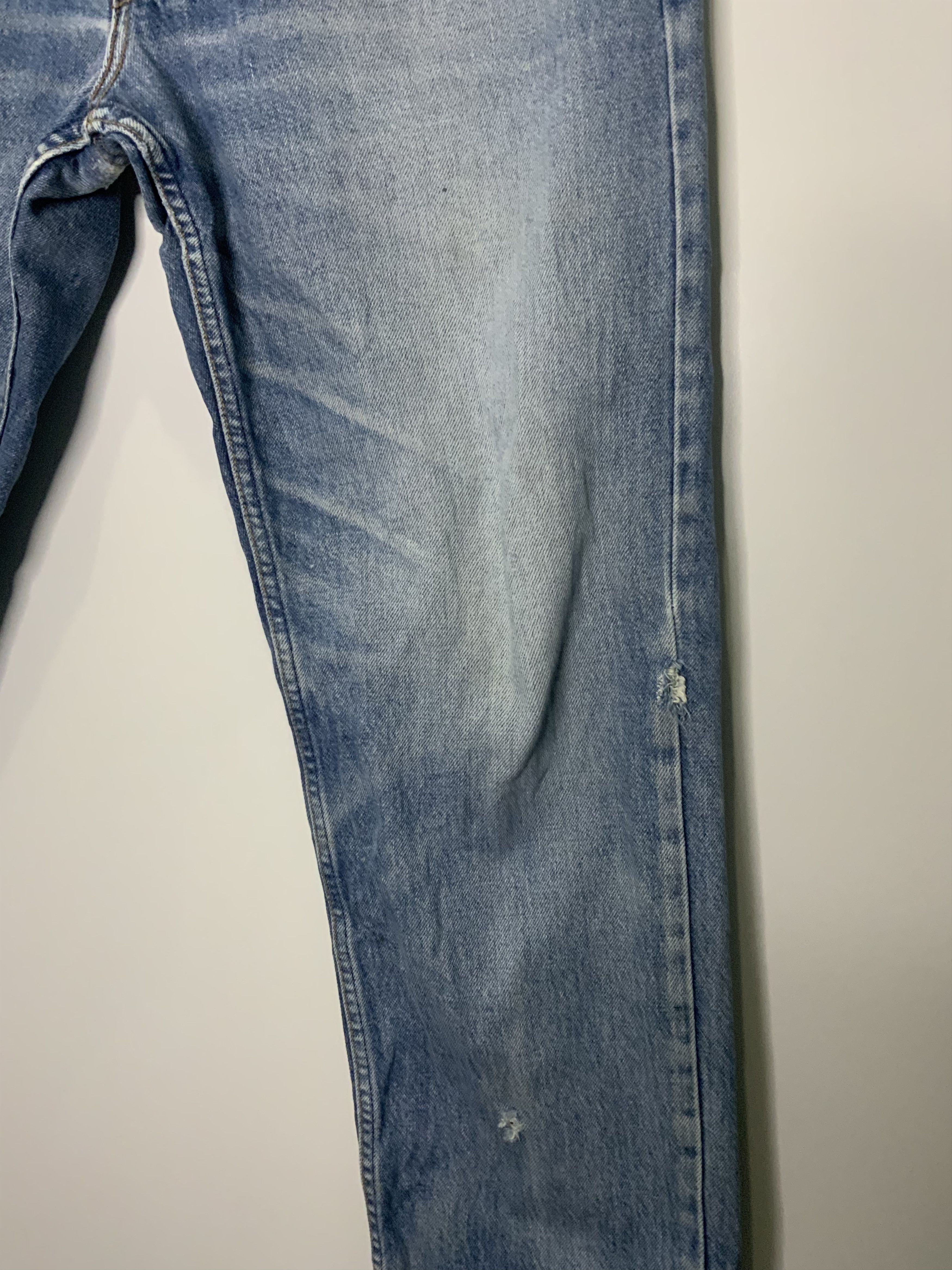 Edwin Edwin Light Wash Asid Distressed Denim Size US 34 / EU 50 - 3 Thumbnail