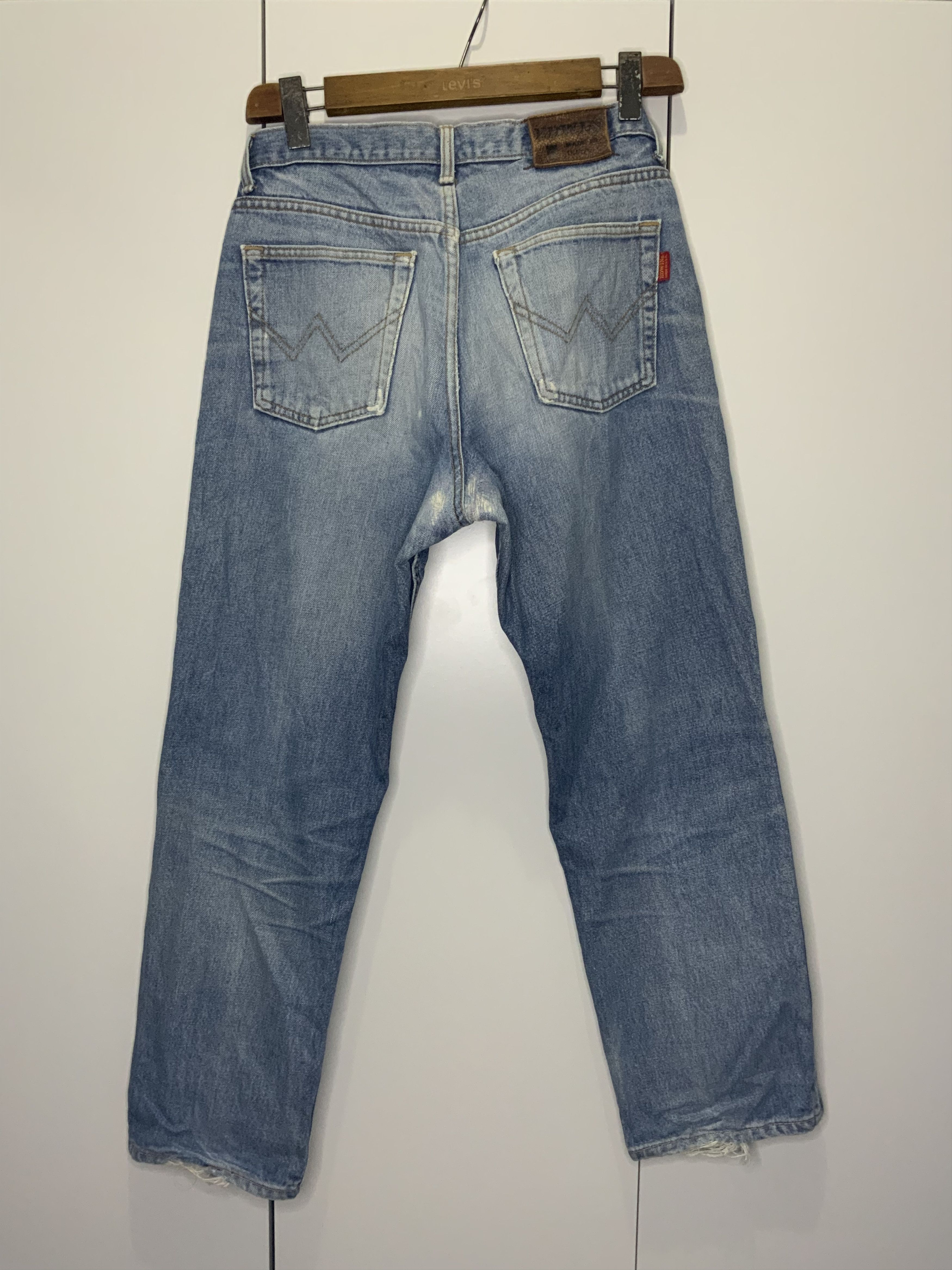 Edwin Edwin Light Wash Asid Distressed Denim Size US 34 / EU 50 - 13 Thumbnail