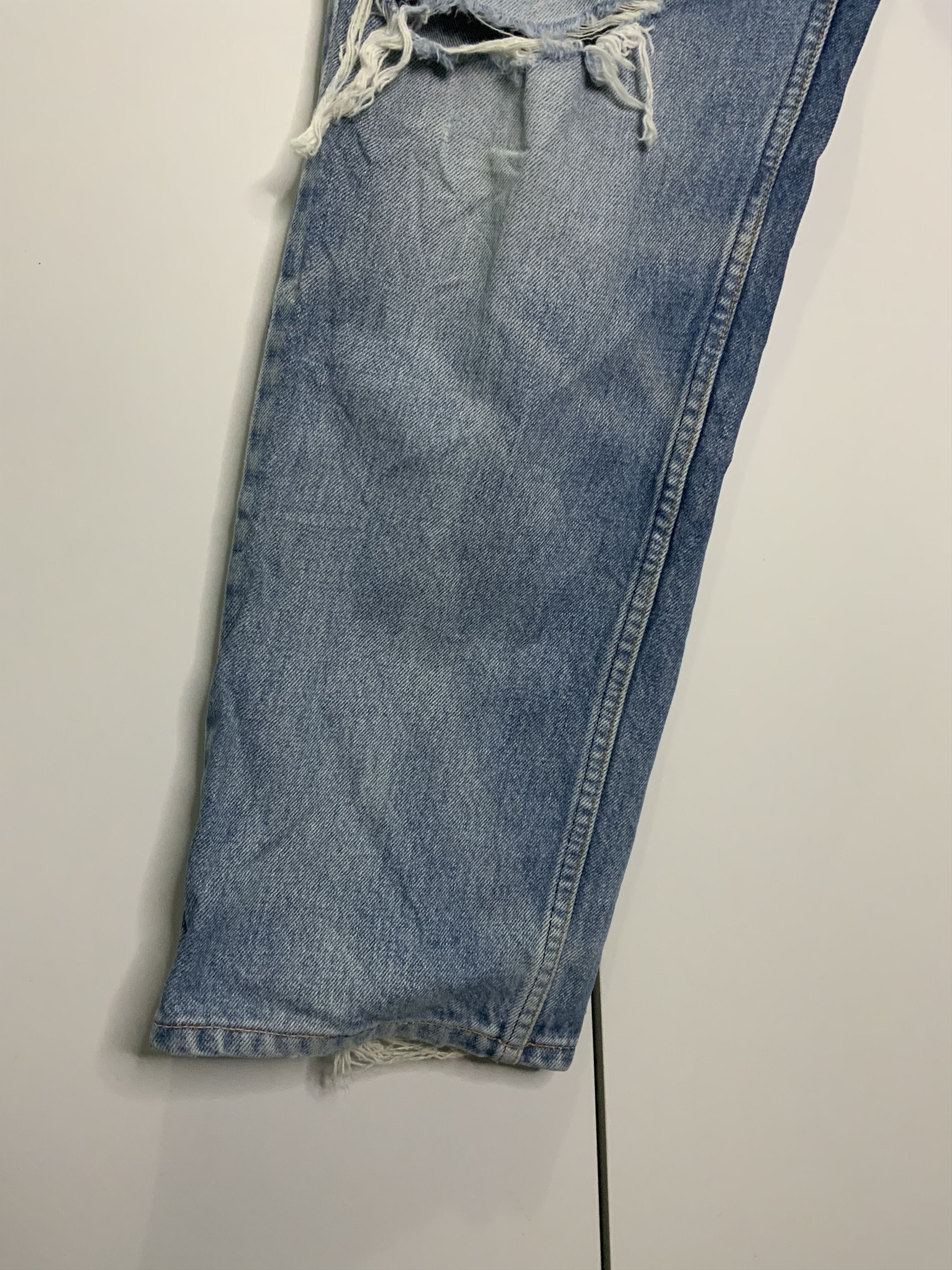Edwin Edwin Light Wash Asid Distressed Denim Size US 34 / EU 50 - 7 Thumbnail
