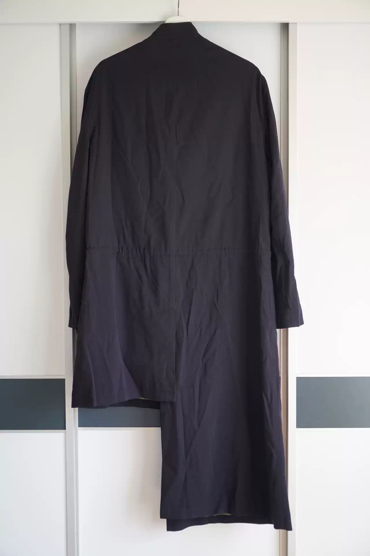 Yohji Yamamoto Yohji Yamamoto 20aw Asymmetrical Zip Coat Size US M / EU 48-50 / 2 - 3 Thumbnail