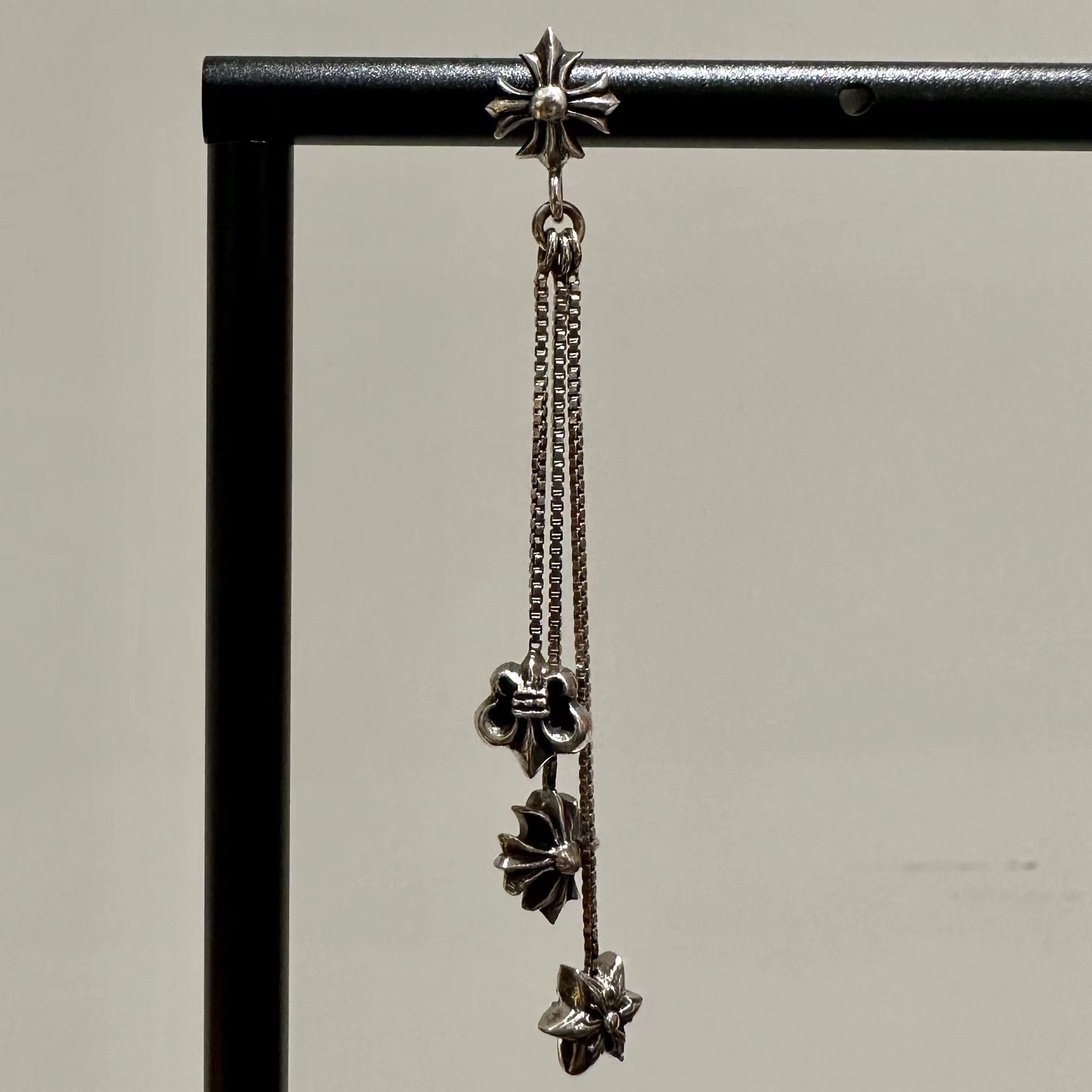 Chrome Hearts Chrome Hearts JOJO Drop Earring Size ONE SIZE - 3 Thumbnail