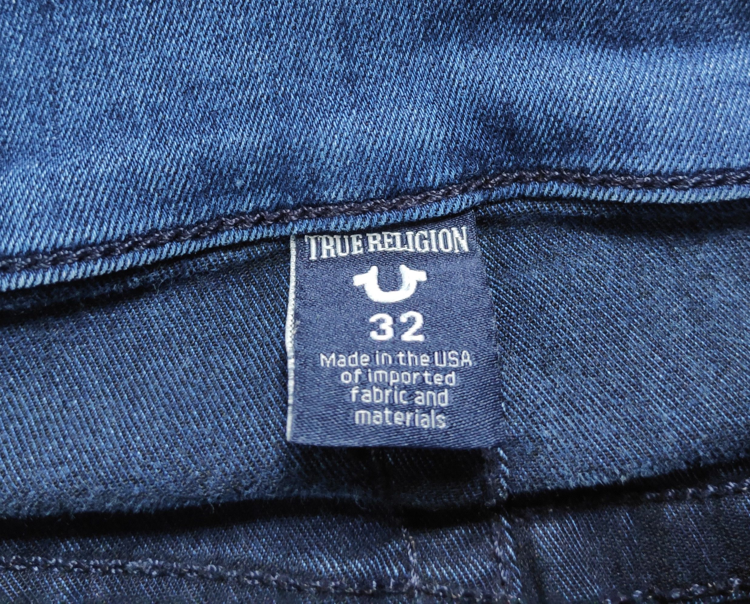 True Religion True Religion Rocco Relaxed Skinny Denim Jeans Size US 32 / EU 48 - 9 Thumbnail