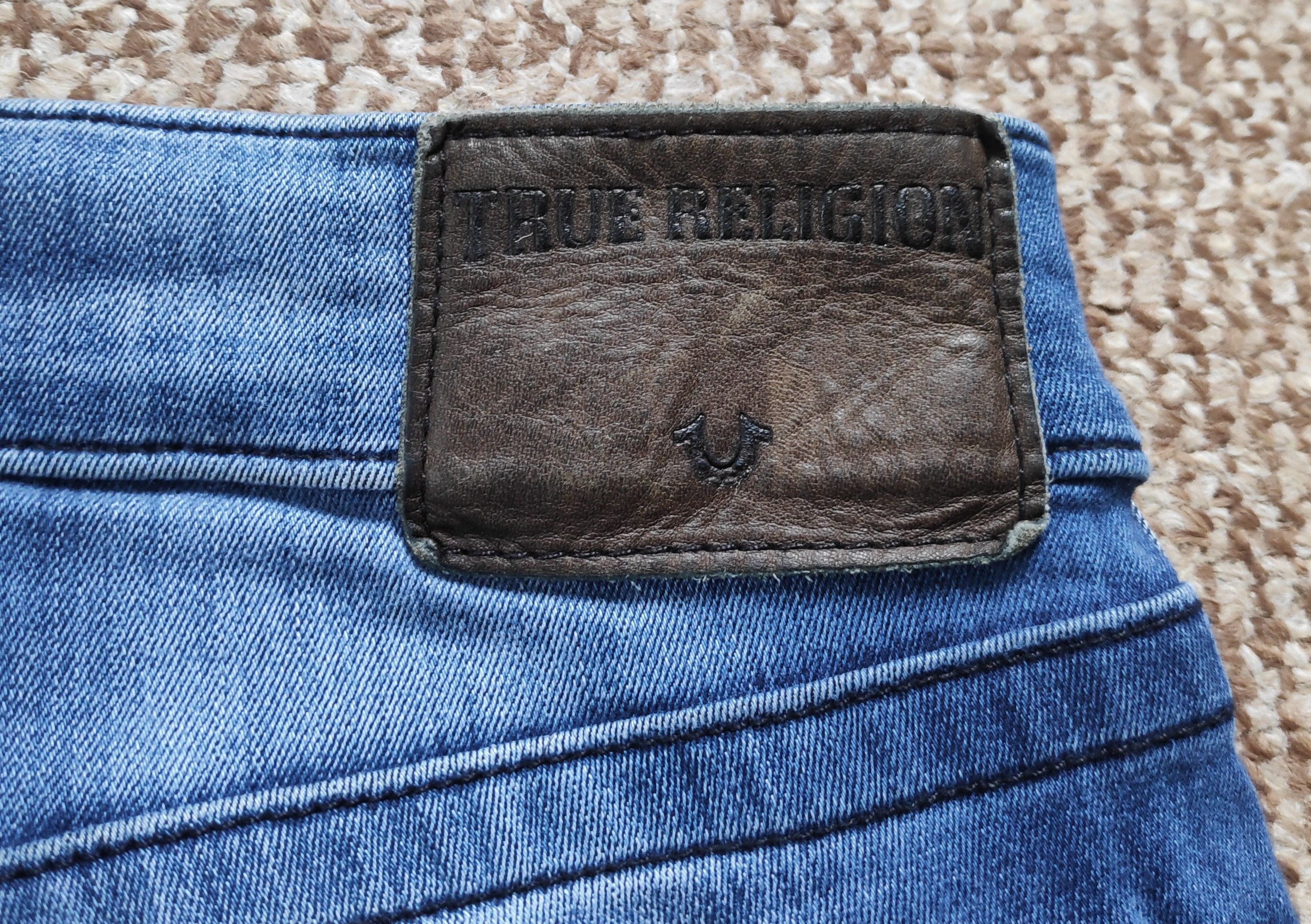 True Religion True Religion Rocco Relaxed Skinny Denim Jeans Size US 32 / EU 48 - 5 Thumbnail