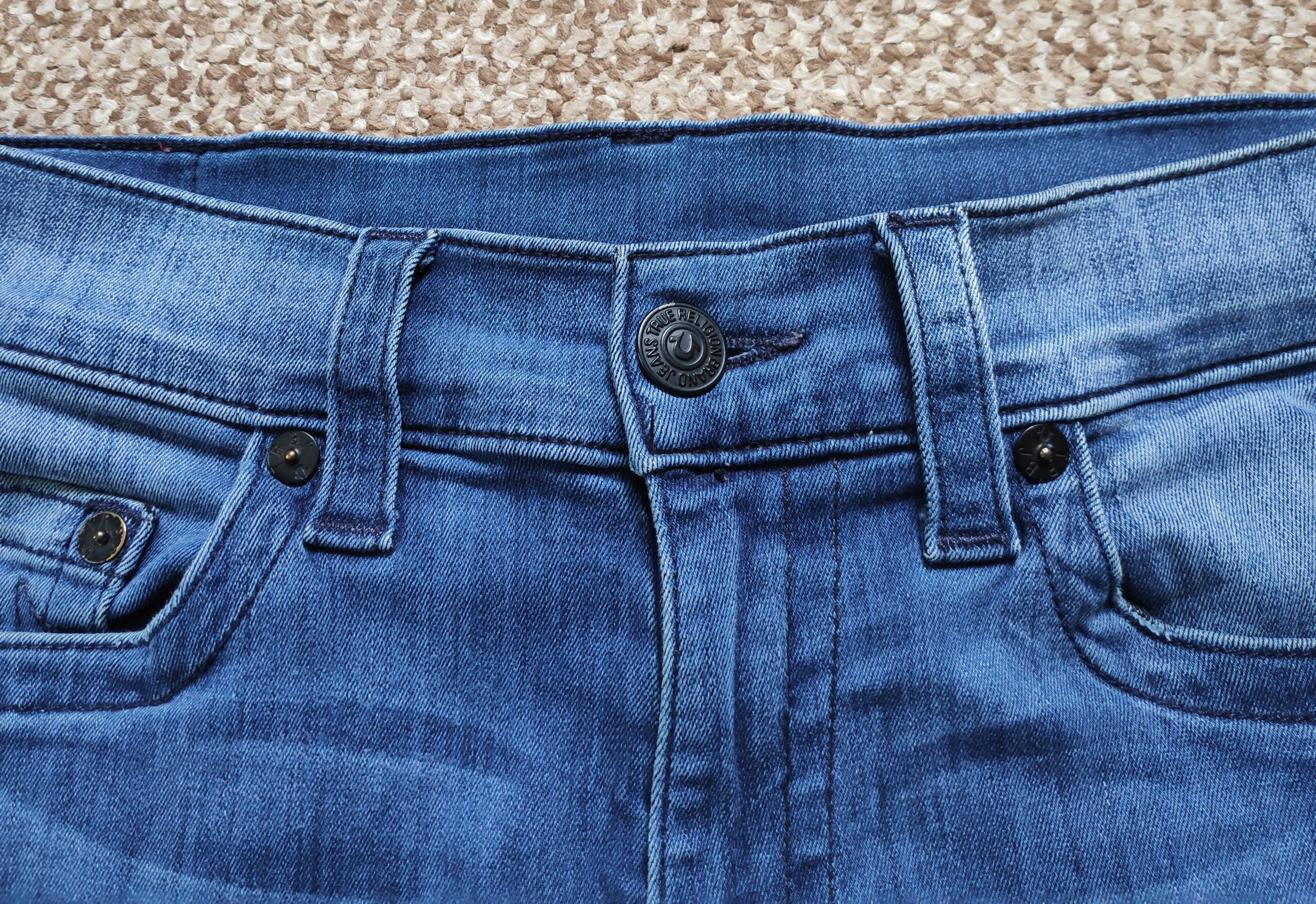 True Religion True Religion Rocco Relaxed Skinny Denim Jeans Size US 32 / EU 48 - 7 Thumbnail