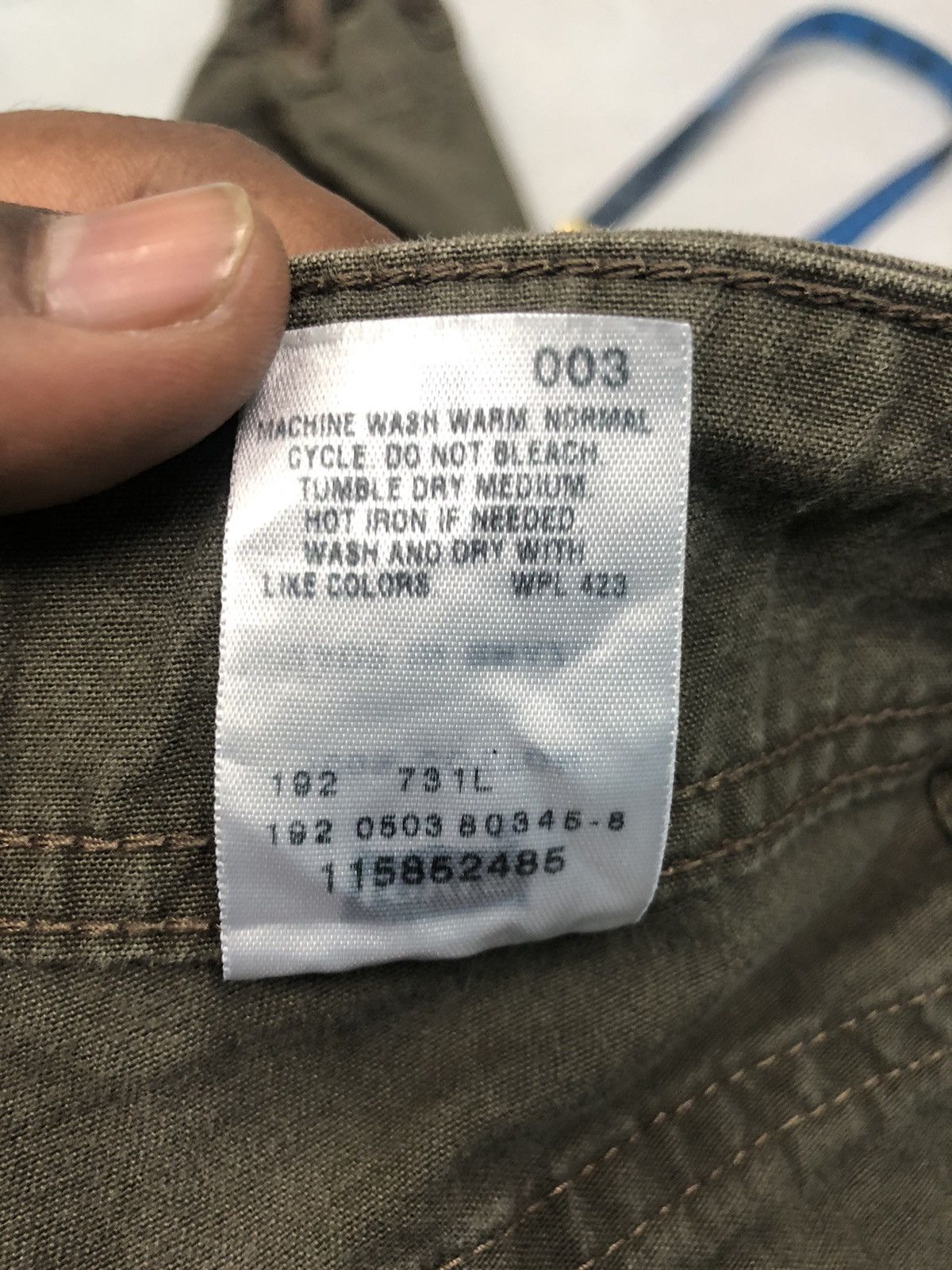 Levi's × Levi's Vintage Clothing × Seditionaries RARE Levis cargo pants pocket on knee size 33 Size US 33 - 12 Thumbnail