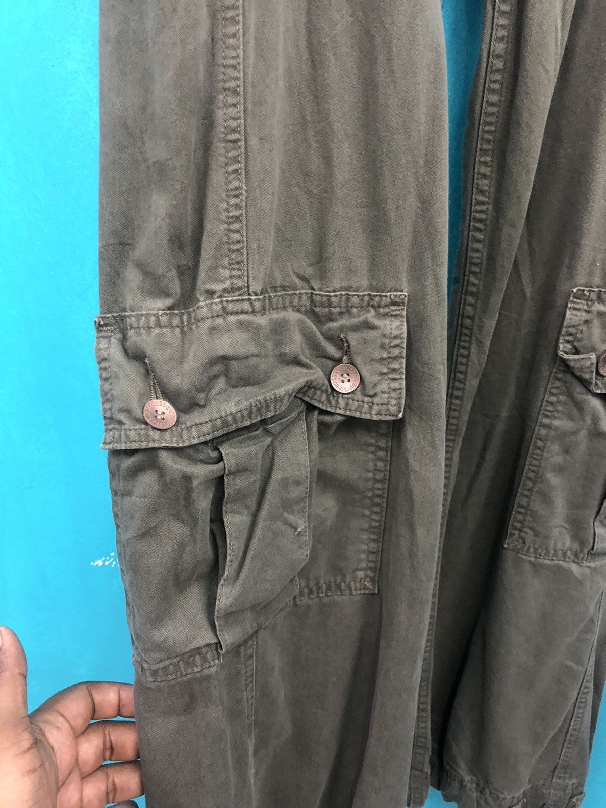 Levi's × Levi's Vintage Clothing × Seditionaries RARE Levis cargo pants pocket on knee size 33 Size US 33 - 6 Thumbnail