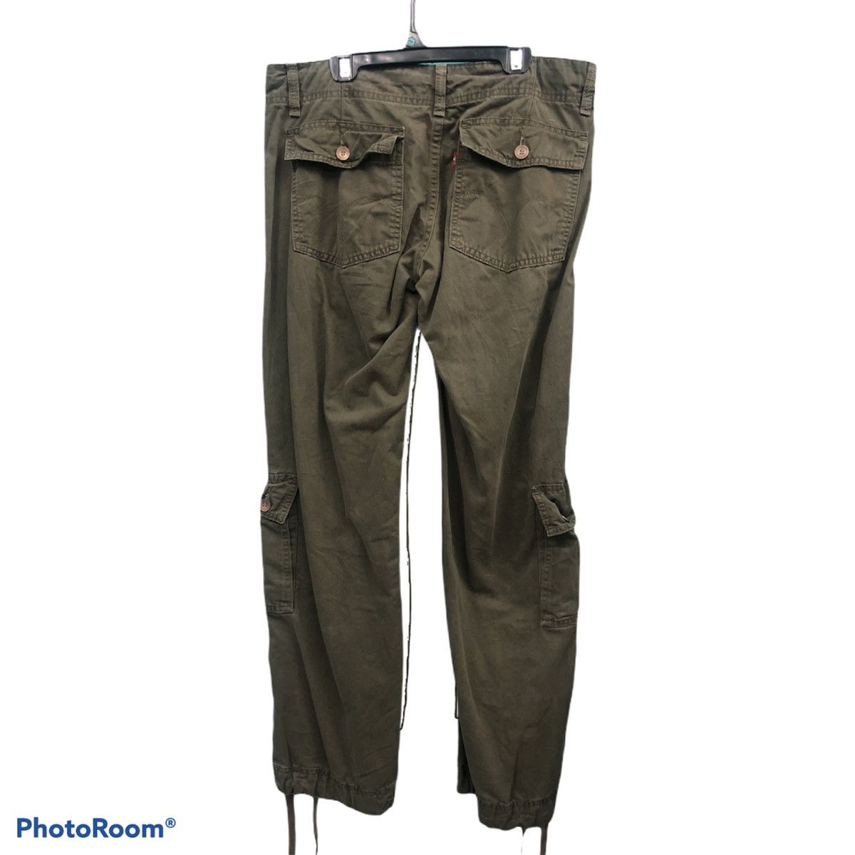 Levi's × Levi's Vintage Clothing × Seditionaries RARE Levis cargo pants pocket on knee size 33 Size US 33 - 2 Thumbnail