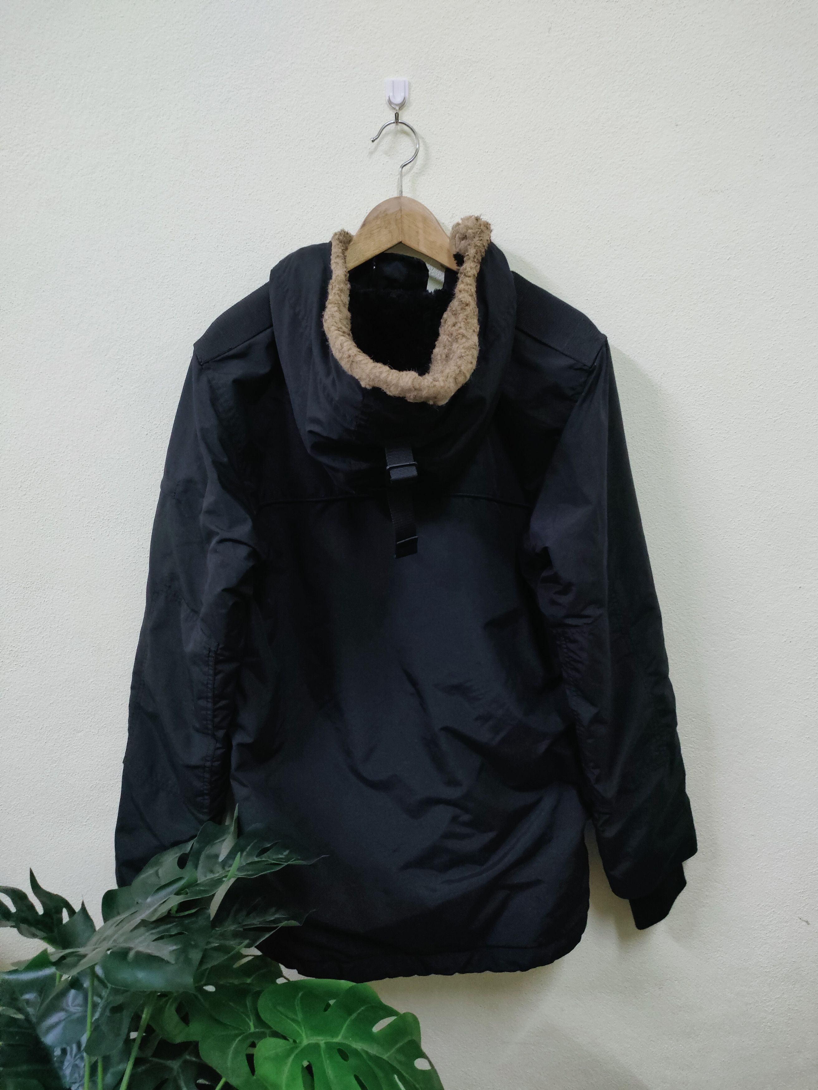 Boycott × Japanese Brand Boycott Military Style Fur Hoodie Size US M / EU 48-50 / 2 - 4 Thumbnail