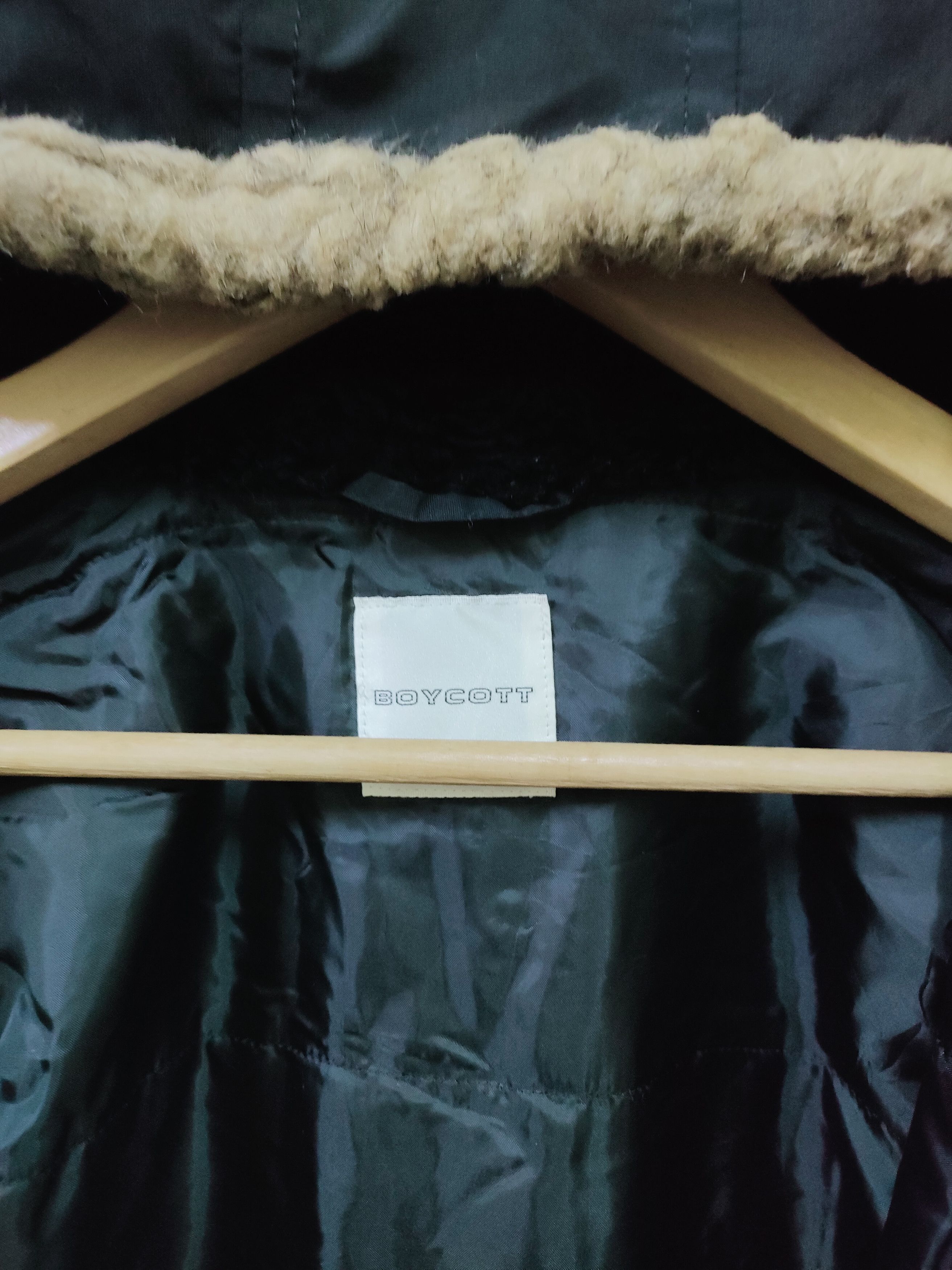 Boycott × Japanese Brand Boycott Military Style Fur Hoodie Size US M / EU 48-50 / 2 - 8 Thumbnail