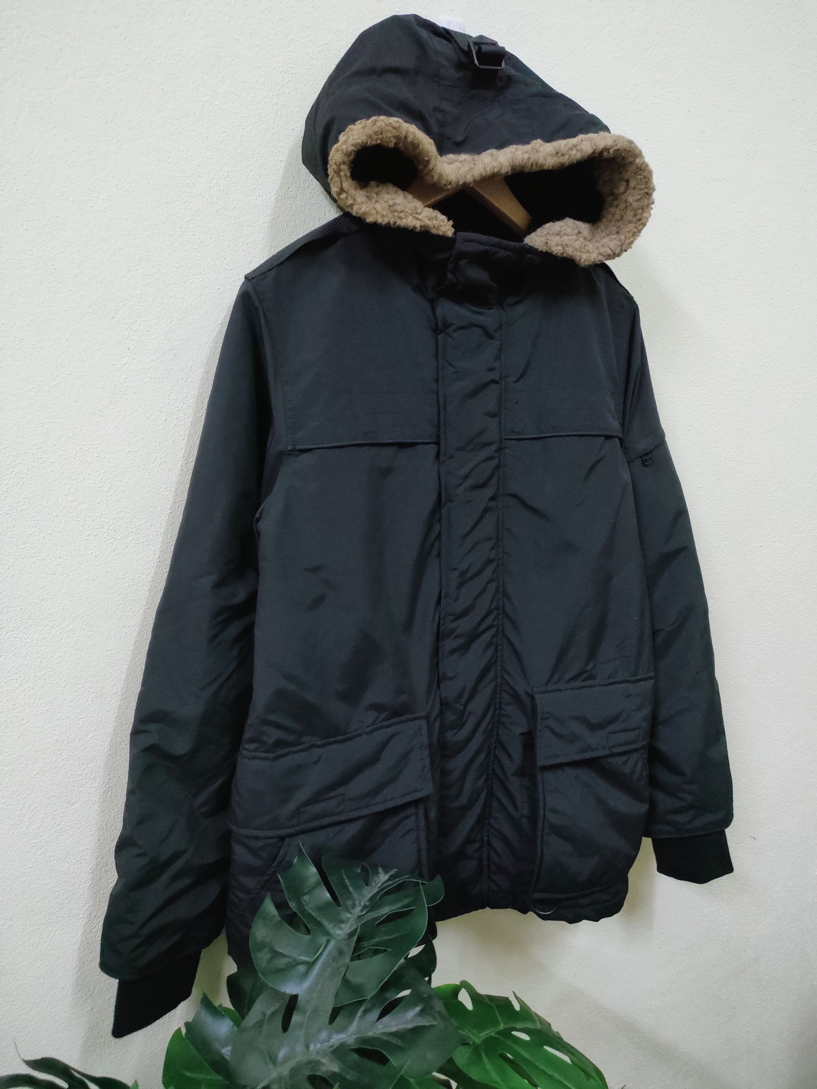 Boycott × Japanese Brand Boycott Military Style Fur Hoodie Size US M / EU 48-50 / 2 - 9 Thumbnail