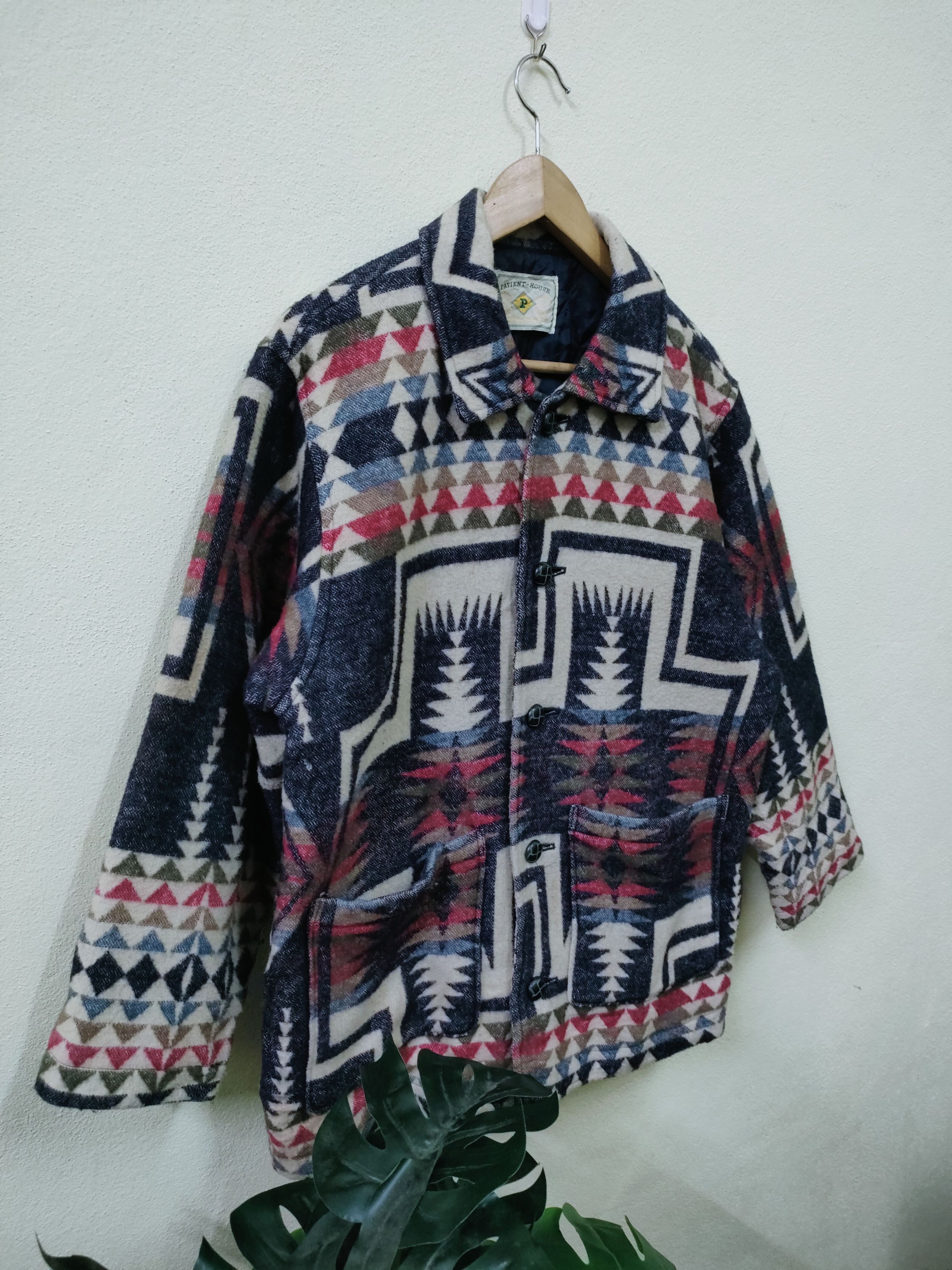 Native × Vintage Patient House Navajo Design Jacket Size US M / EU 48-50 / 2 - 7 Thumbnail