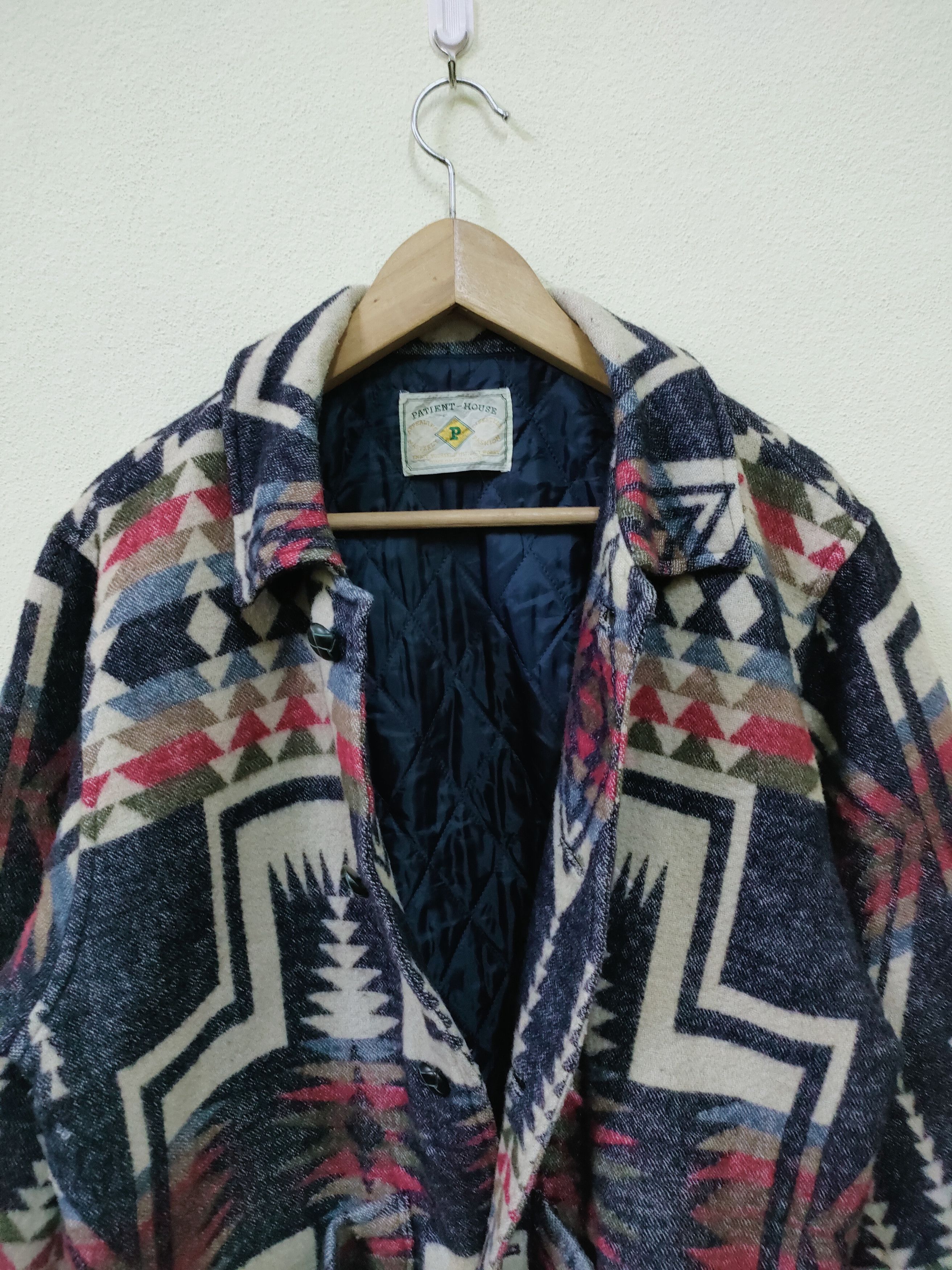 Native × Vintage Patient House Navajo Design Jacket Size US M / EU 48-50 / 2 - 4 Thumbnail