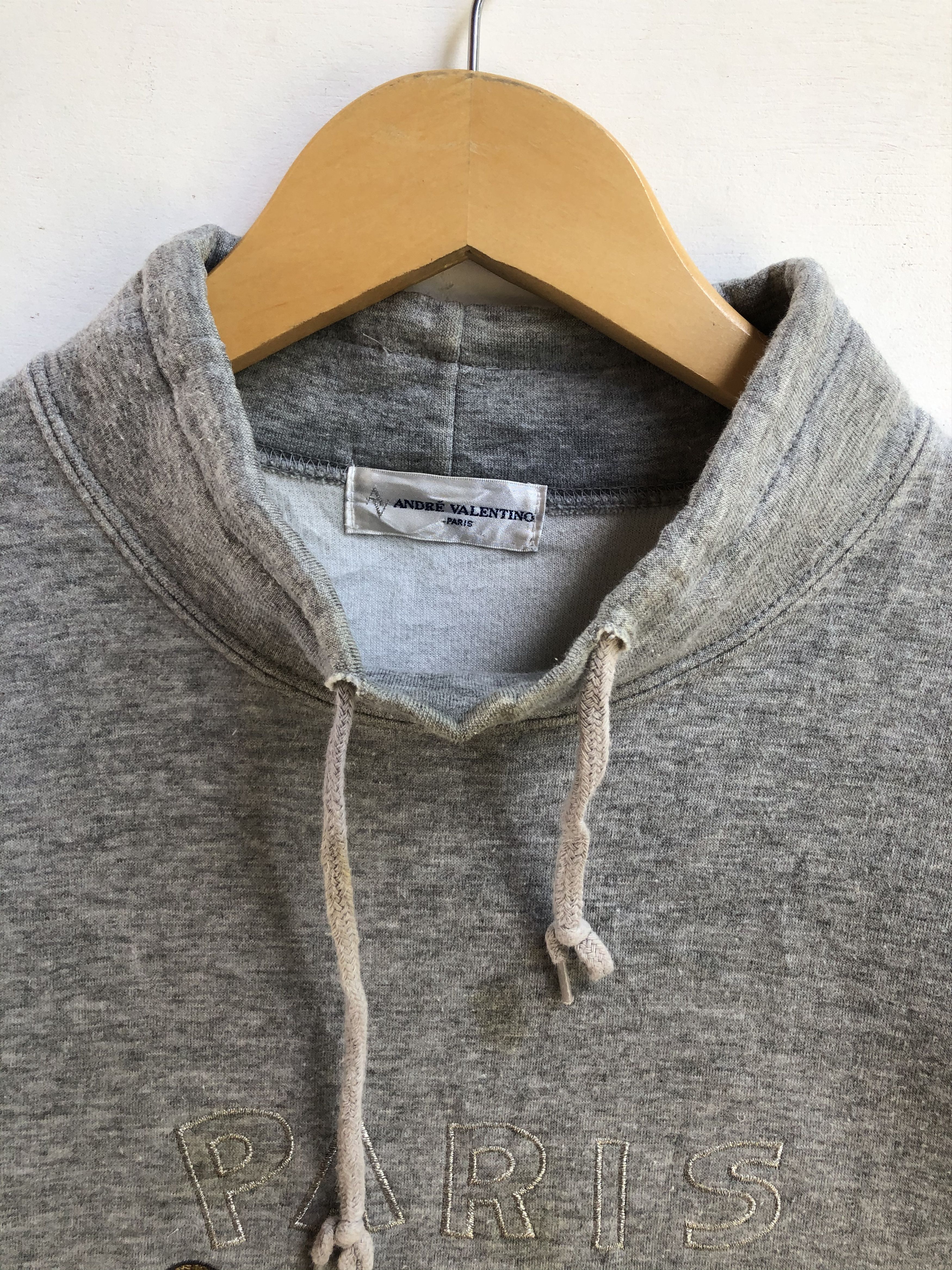 Valentino × Vintage VINTAGE ANDRE VALENTINO STEALTH EMBROIDERIES SWEATSHIRT Size US M / EU 48-50 / 2 - 4 Thumbnail