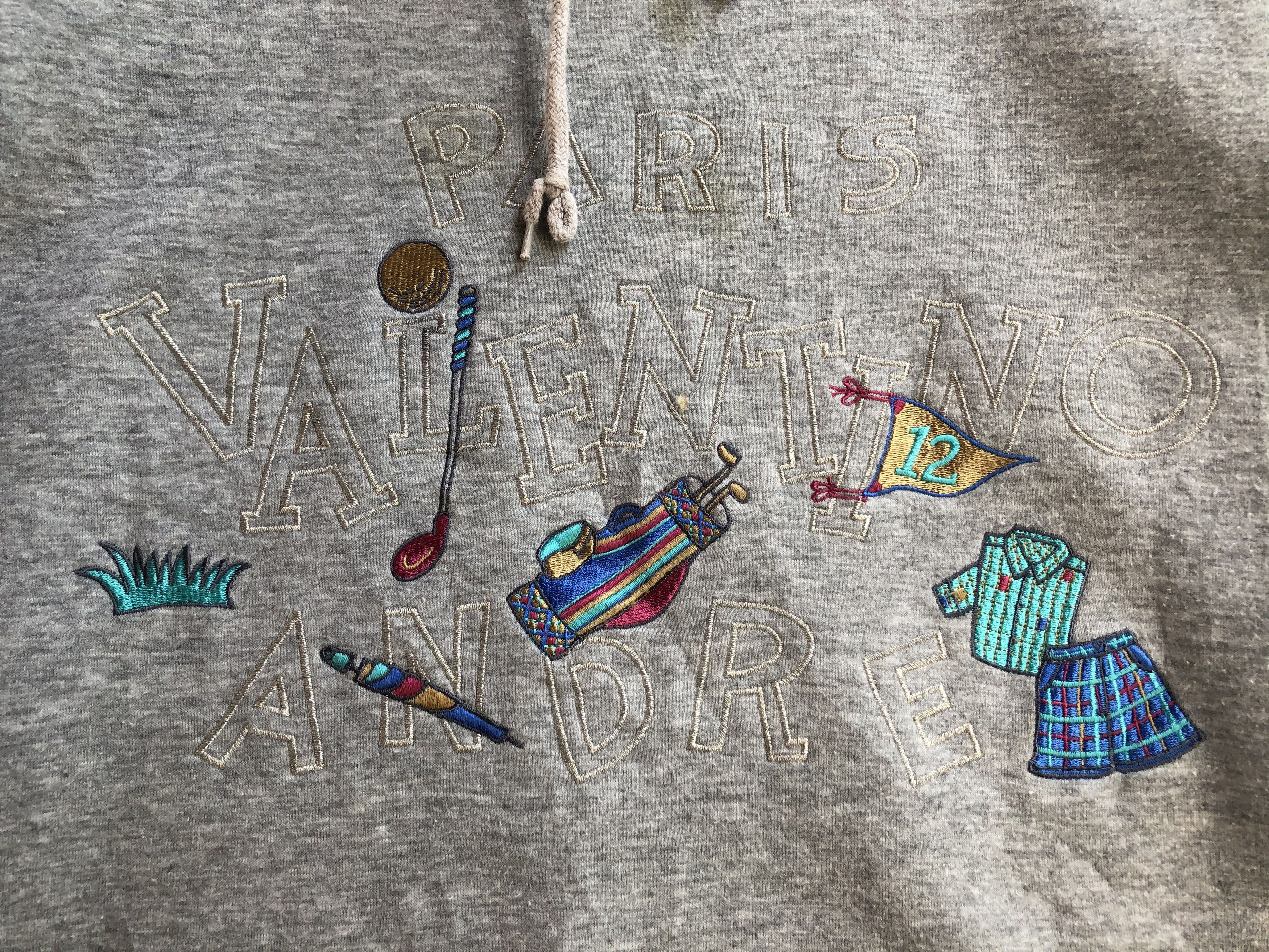 Valentino × Vintage VINTAGE ANDRE VALENTINO STEALTH EMBROIDERIES SWEATSHIRT Size US M / EU 48-50 / 2 - 6 Thumbnail