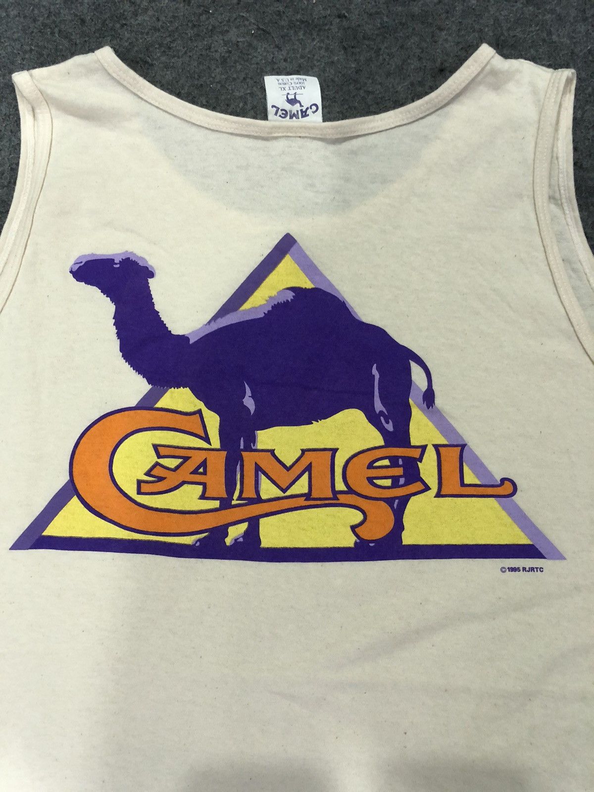 Camel × Vintage Vintage 90s CAMEL singlet 1995 RJRTC Size US XL / EU 56 / 4 - 3 Thumbnail
