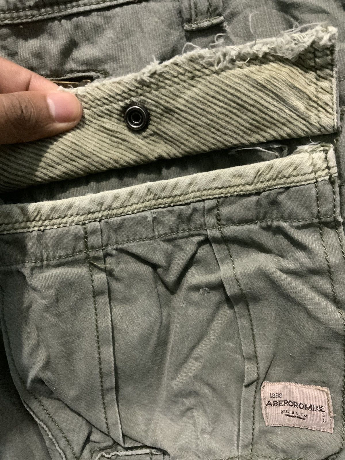 Abercrombie & Fitch Vintage Abercrombie Bondage Camo Voodo Tactical Cargo Pants Size US 34 / EU 50 - 11 Thumbnail