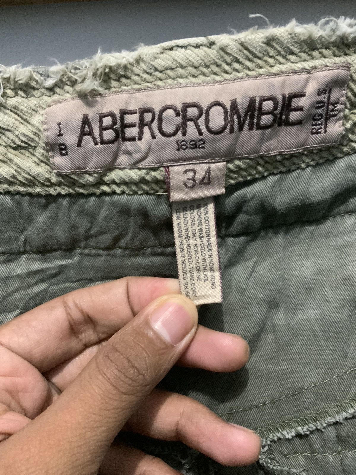 Abercrombie & Fitch Vintage Abercrombie Bondage Camo Voodo Tactical Cargo Pants Size US 34 / EU 50 - 22 Thumbnail